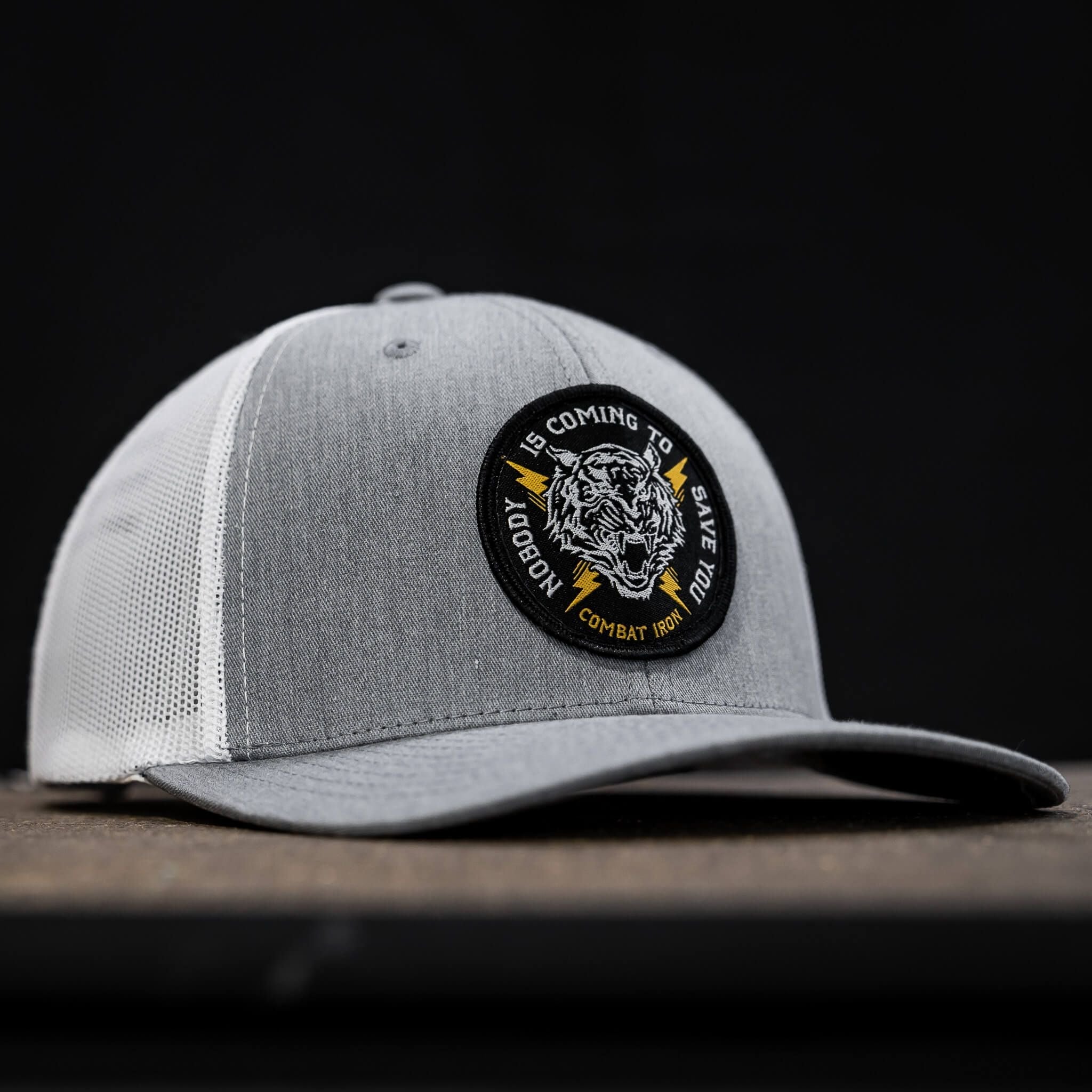 Nobody Is Coming To Save You Patch Snapback Hat