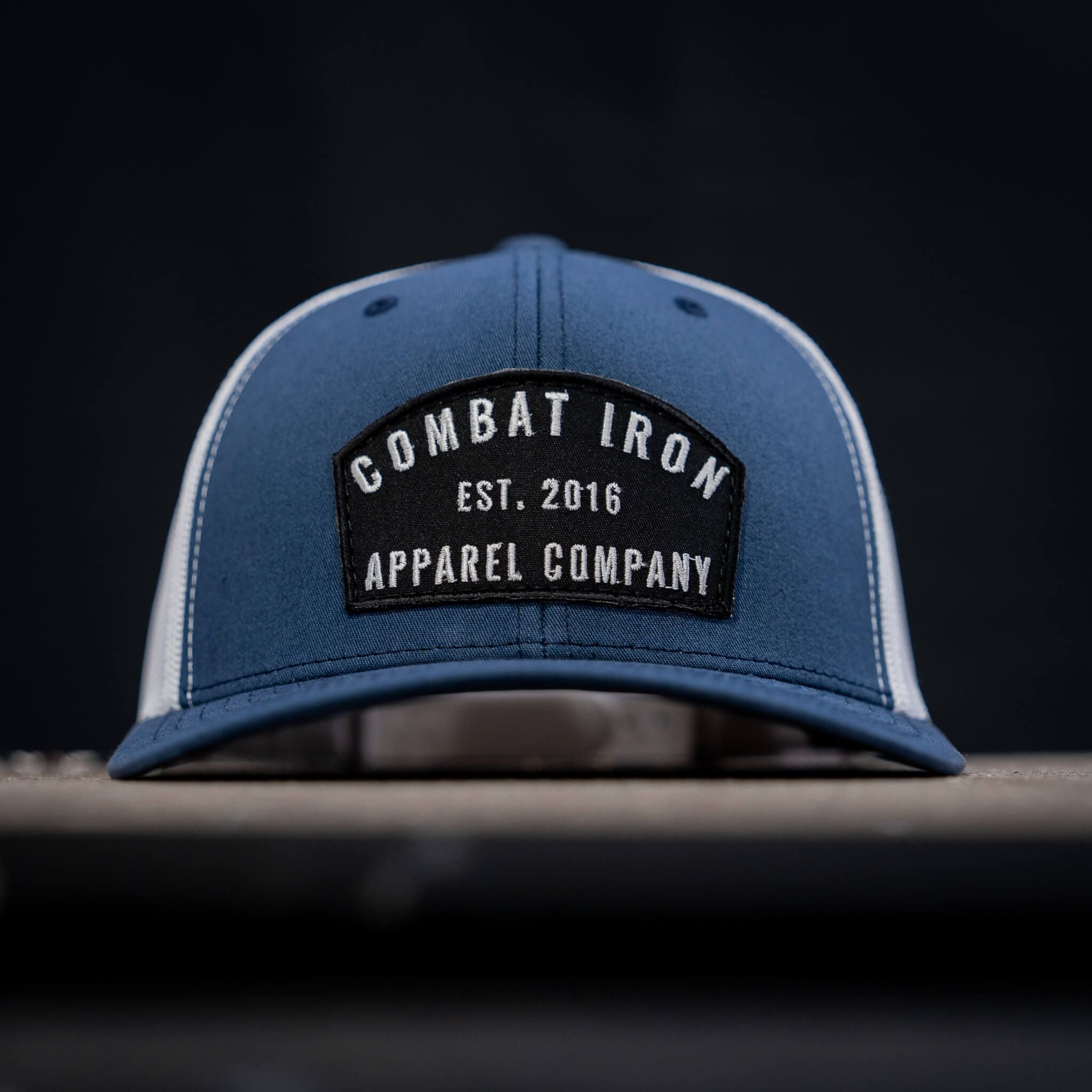 Arched Black Patch Edition Mid-Profile Mesh Snapback Hat