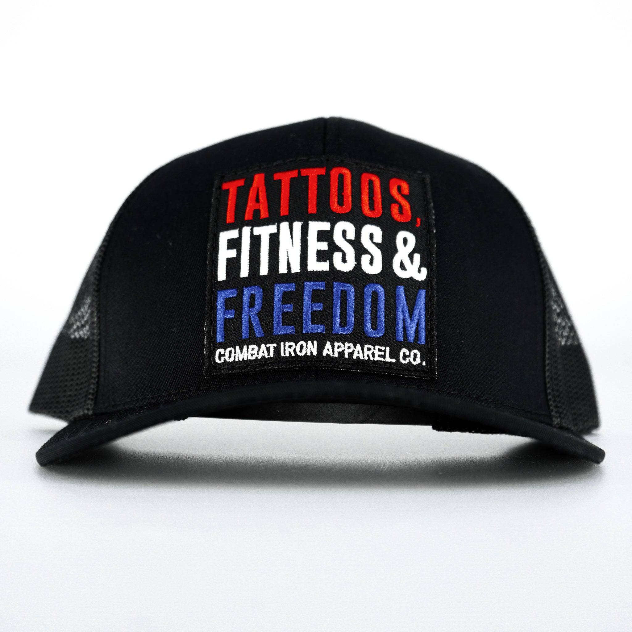 Tattoos, Fitness & Freedom USA Edition Snapback Hat