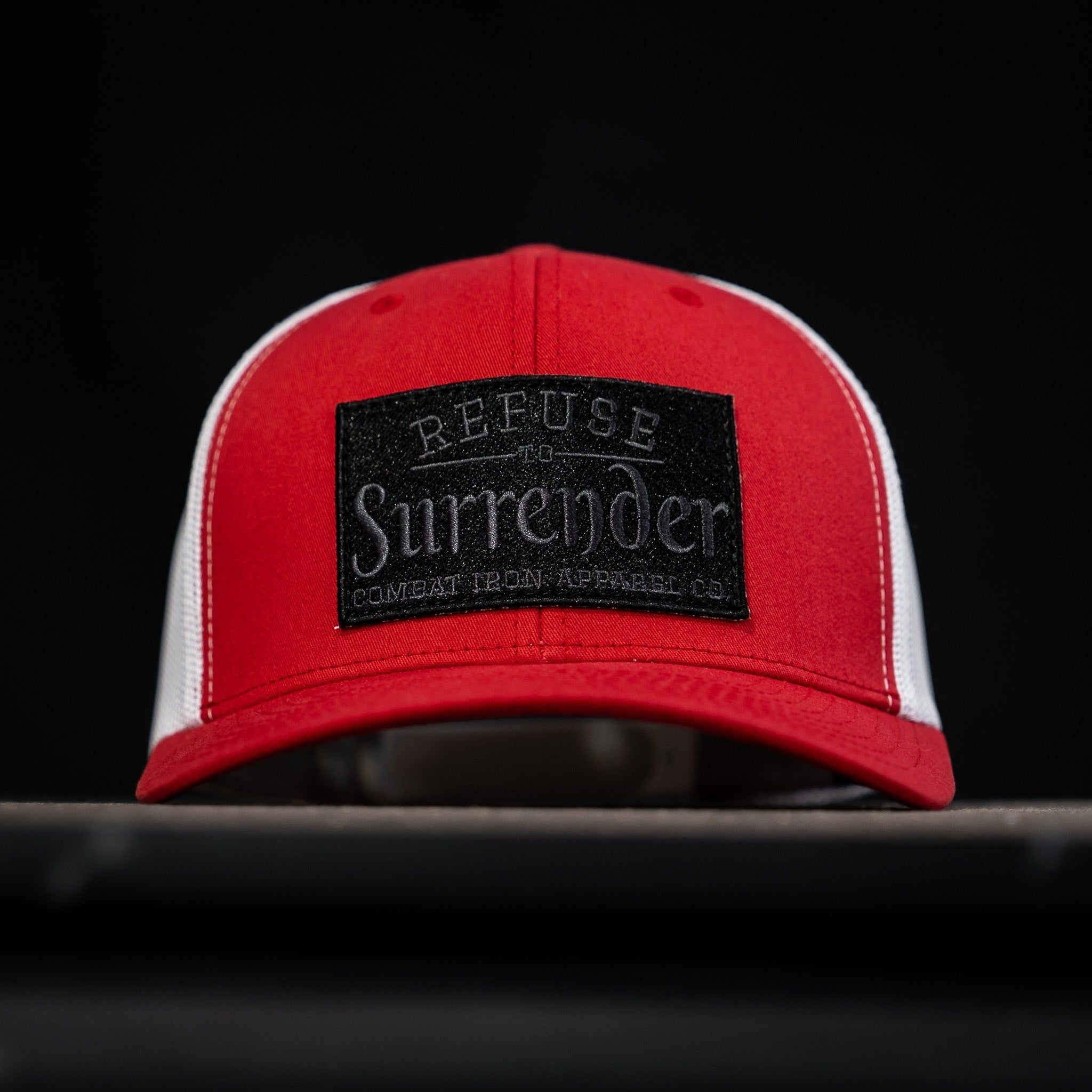 Refuse To Surrender Blacked Out Patch Mid-Profile Snapback HAT