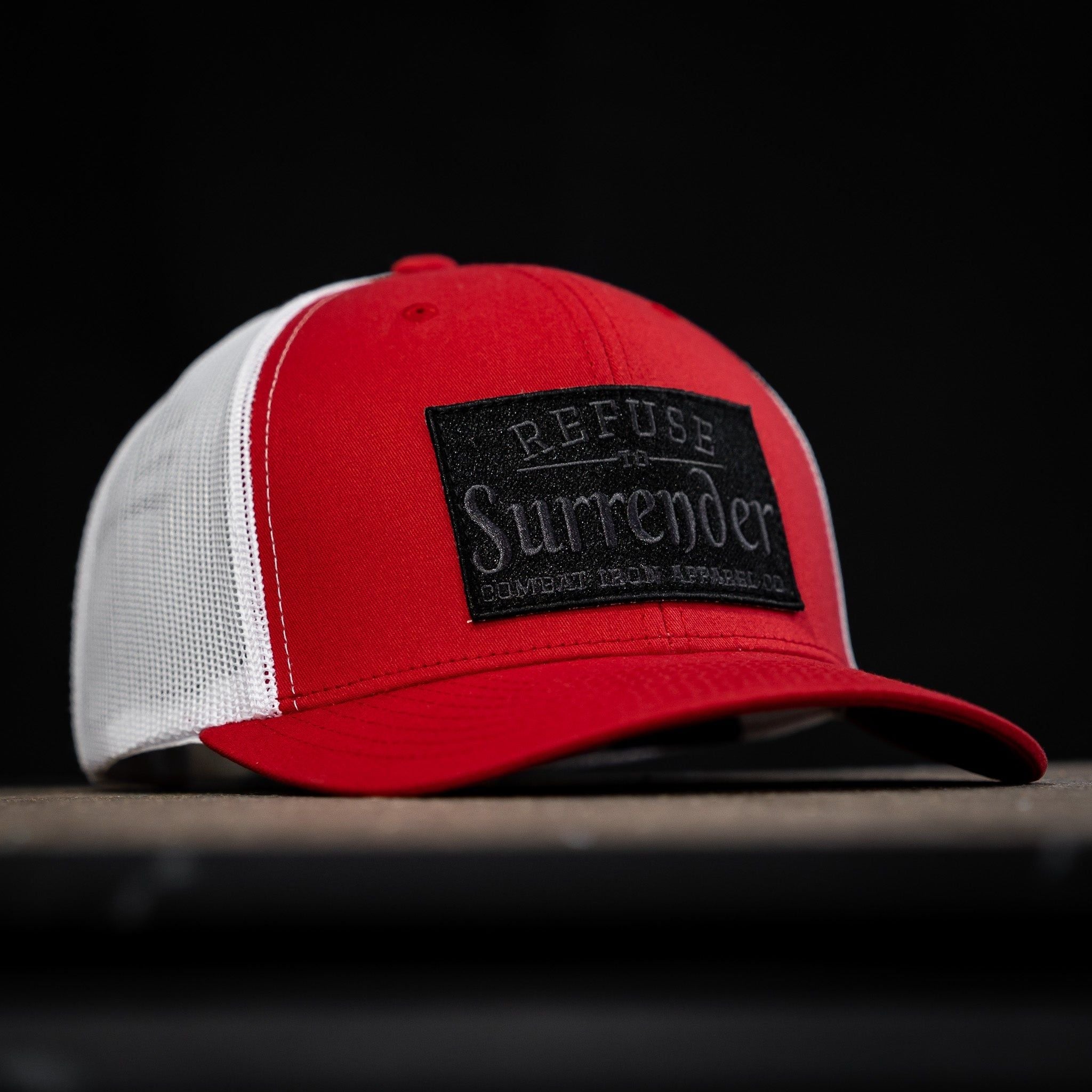 Refuse To Surrender Blacked Out Patch Mid-Profile Snapback HAT