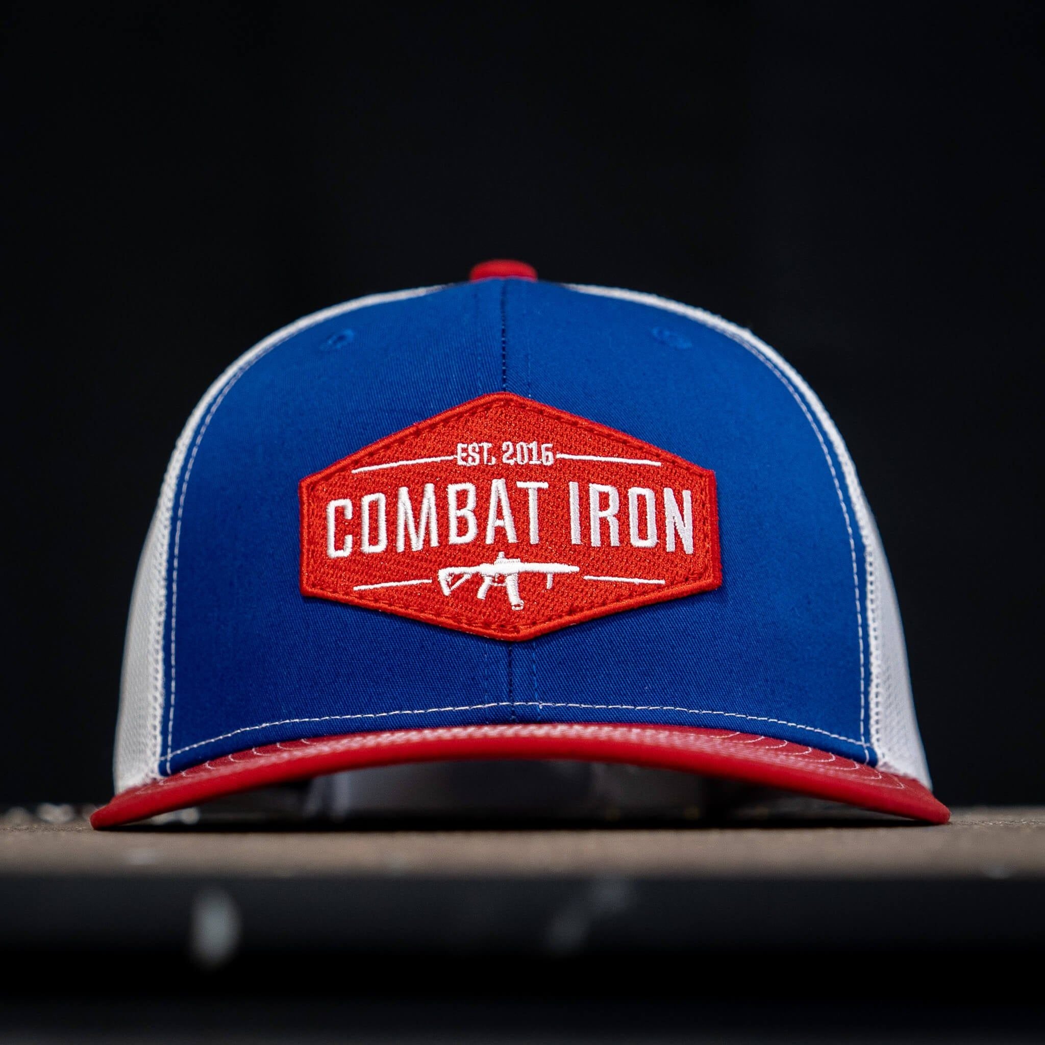 Original AR Red Patch Mid-Profile Mesh Snapback Cap