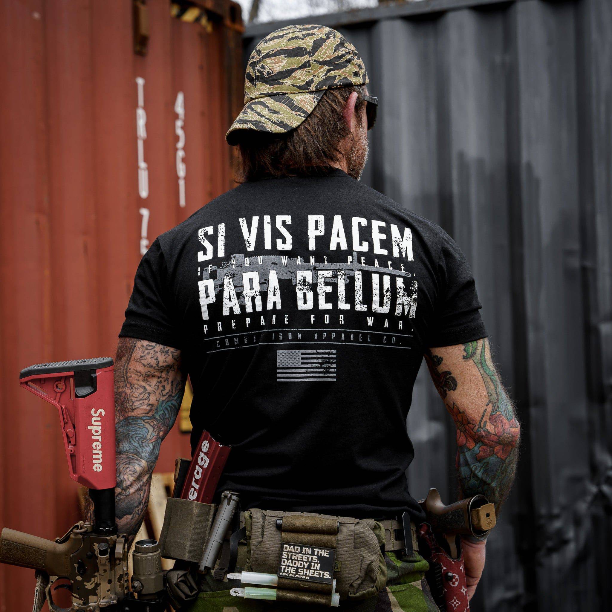 If You Want Peace Prepare For War. | SI VIS PACEM PARA BELLUM Men's T-Shirt