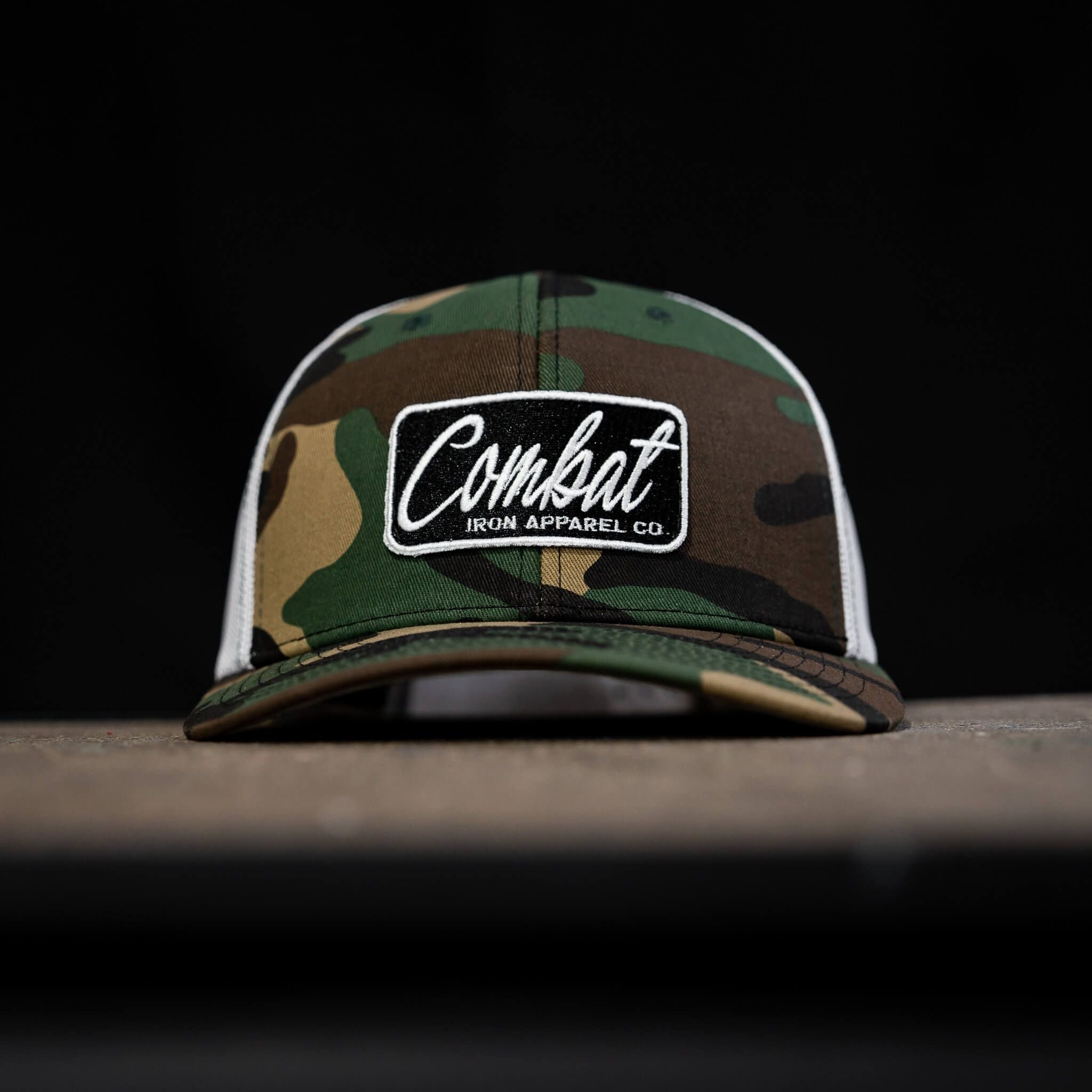 Combat Script Patch Mid-Profile Mesh Snapback Hat