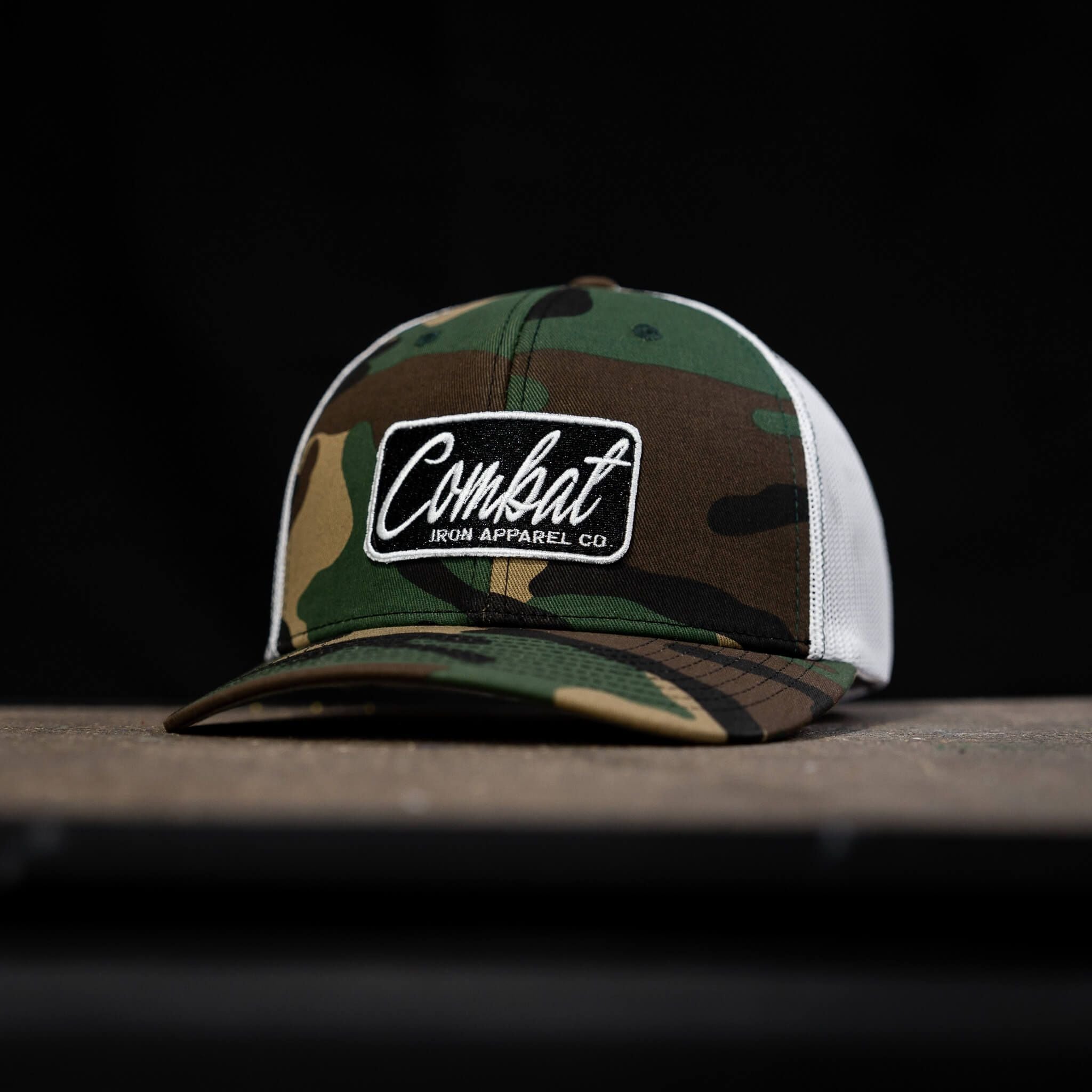 Combat Script Patch Mid-Profile Mesh Snapback Hat