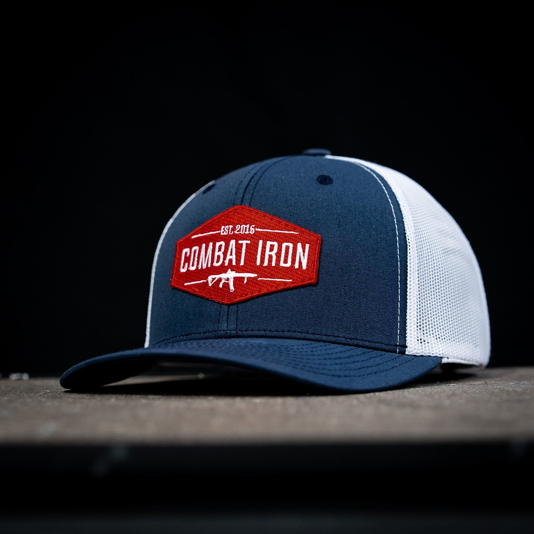 Original AR Red Patch Mid-Profile Mesh Snapback Hat