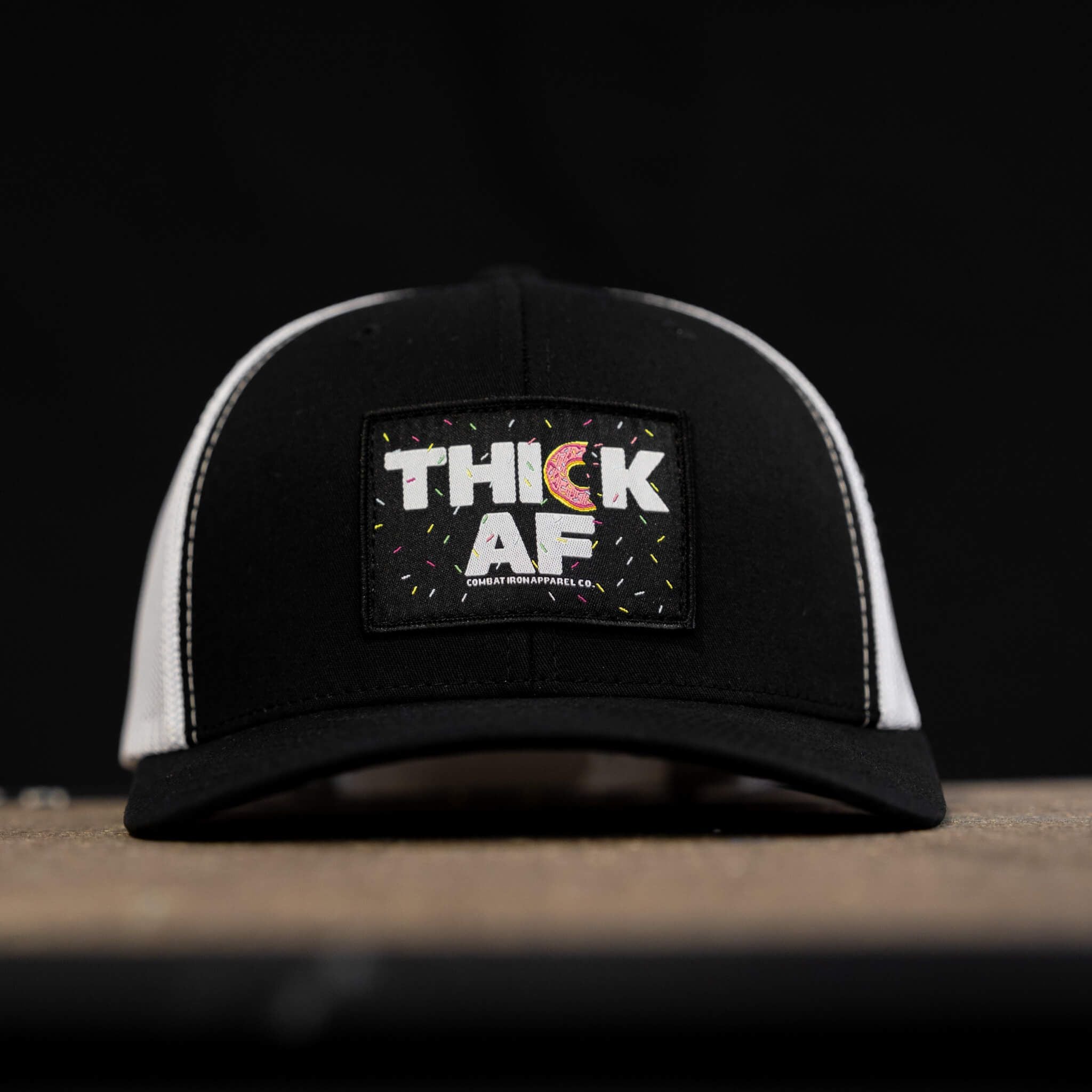 THICK AF DONUT EDITION PATCH MID-PROFILE MESH SNAPBACK Hat