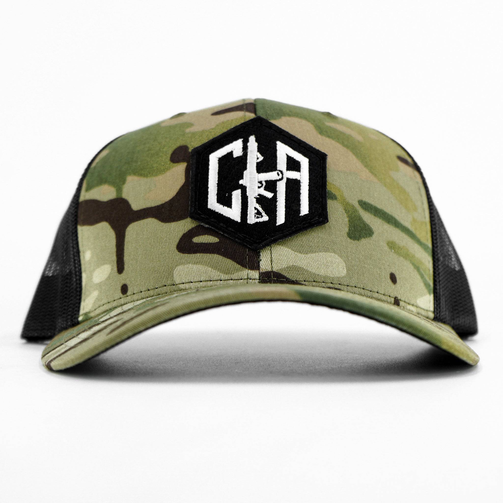 CIA BLACK HEX EDITION MID-PROFILE MESH SNAPBACK Hat