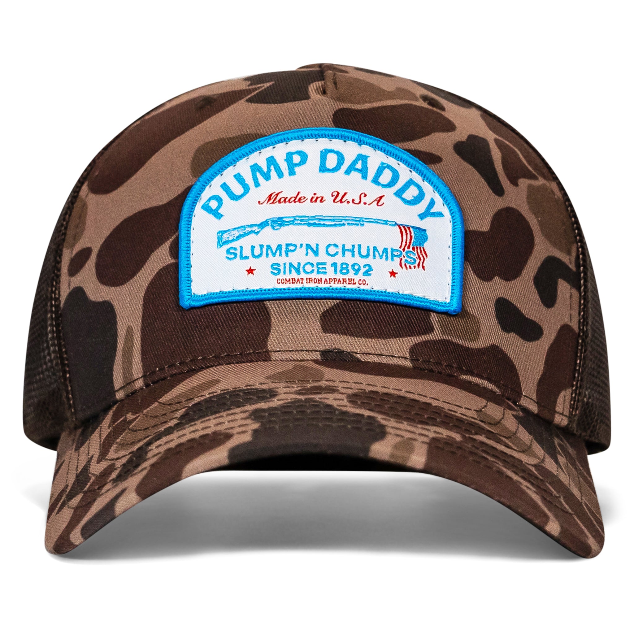 Pump Daddy Slump'n Chumps USA Patch SnapBack