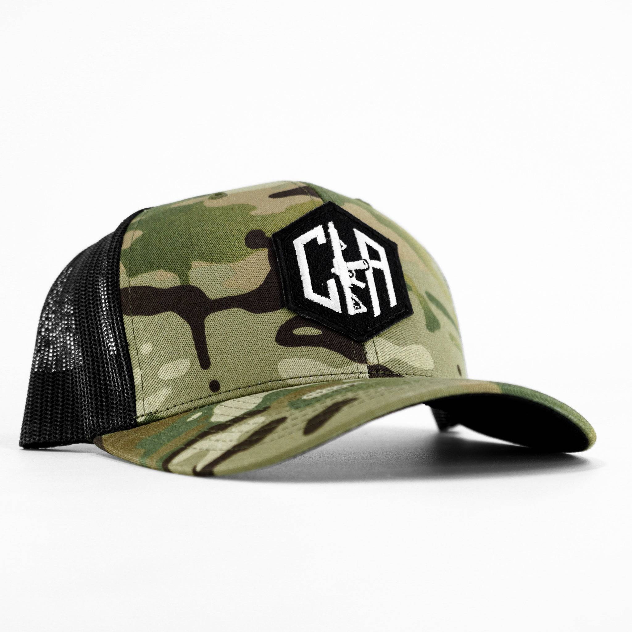 CIA BLACK HEX EDITION MID-PROFILE MESH SNAPBACK Hat