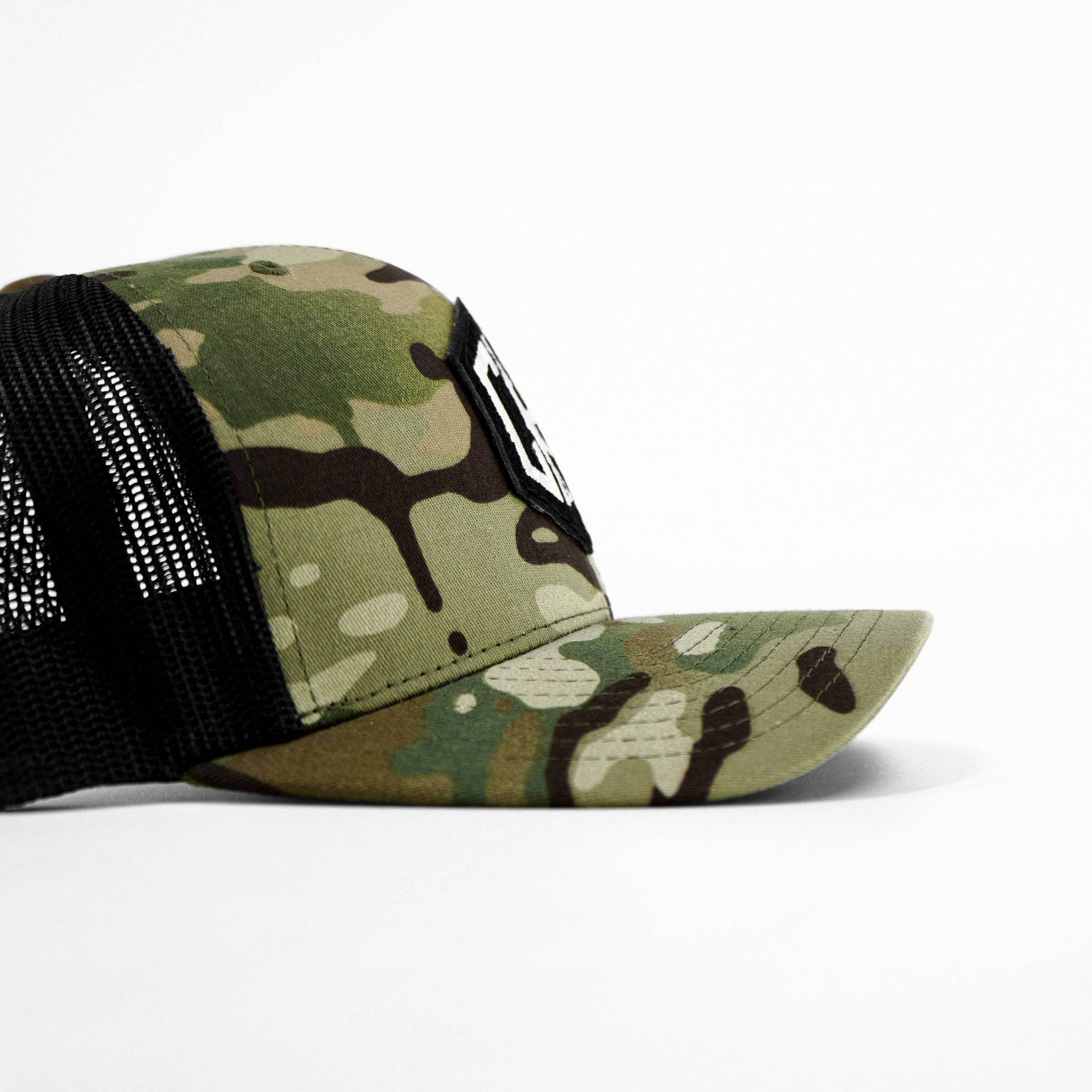 CIA BLACK HEX EDITION MID-PROFILE MESH SNAPBACK Hat