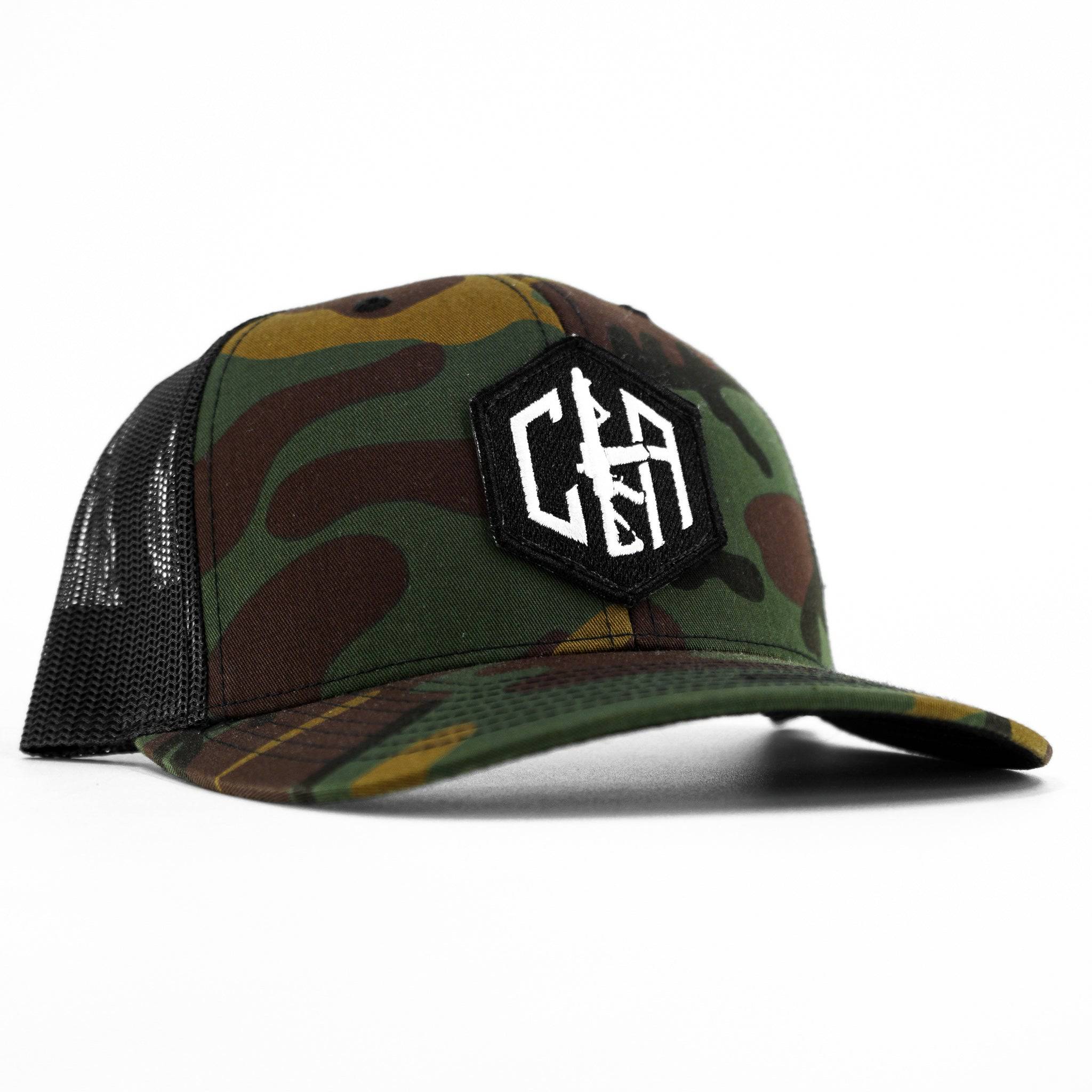 CIA BLACK HEX EDITION MID-PROFILE MESH SNAPBACK Hat