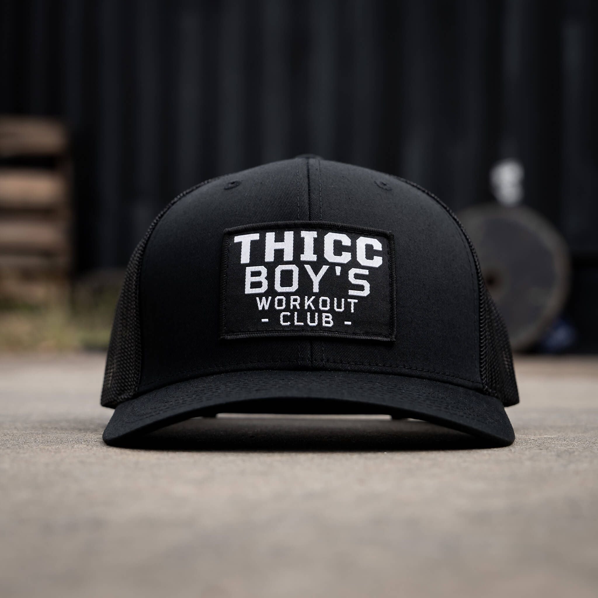 THICC BOYS WORKOUT CLUB PATCH SNAPBACK HAT