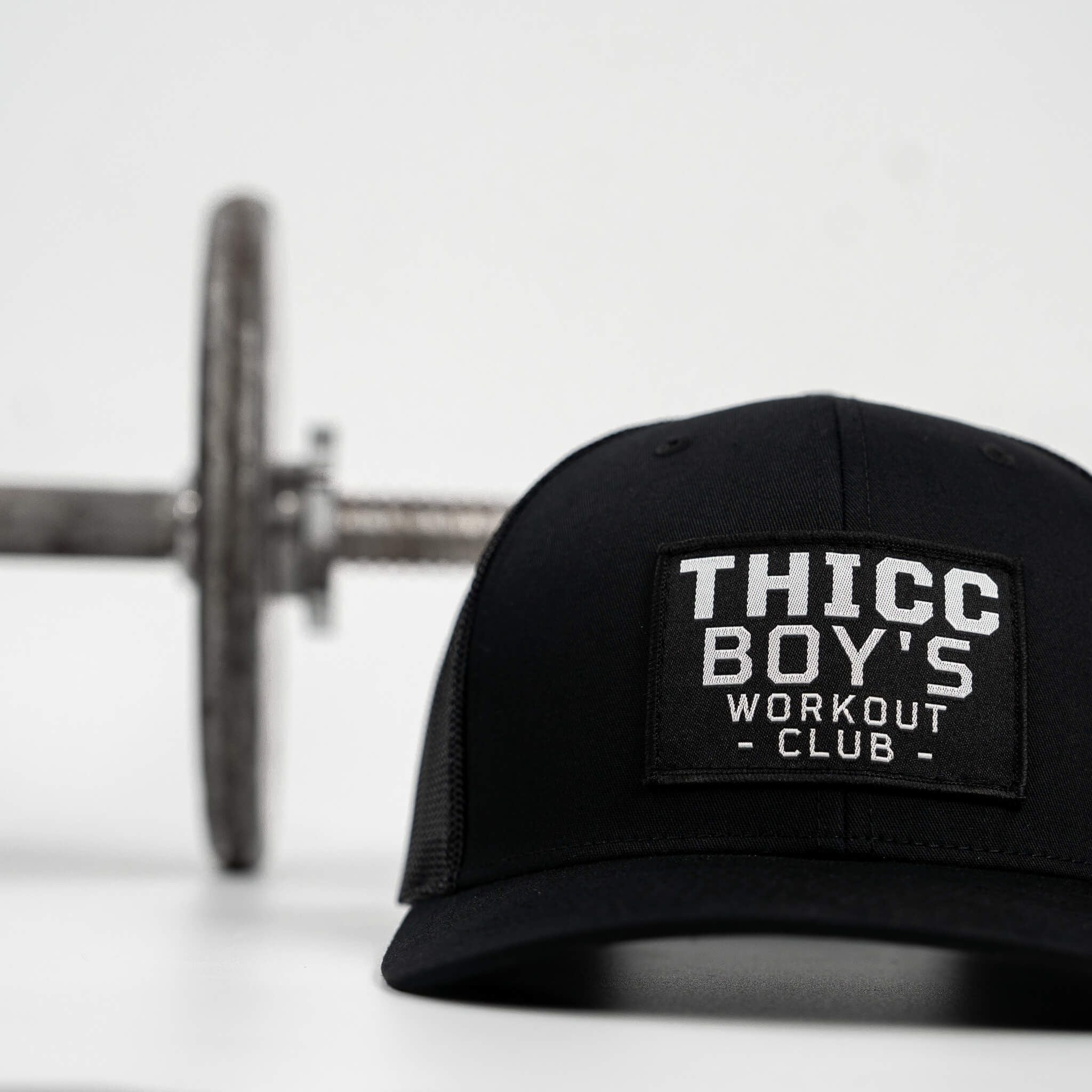 THICC BOYS WORKOUT CLUB PATCH SNAPBACK HAT