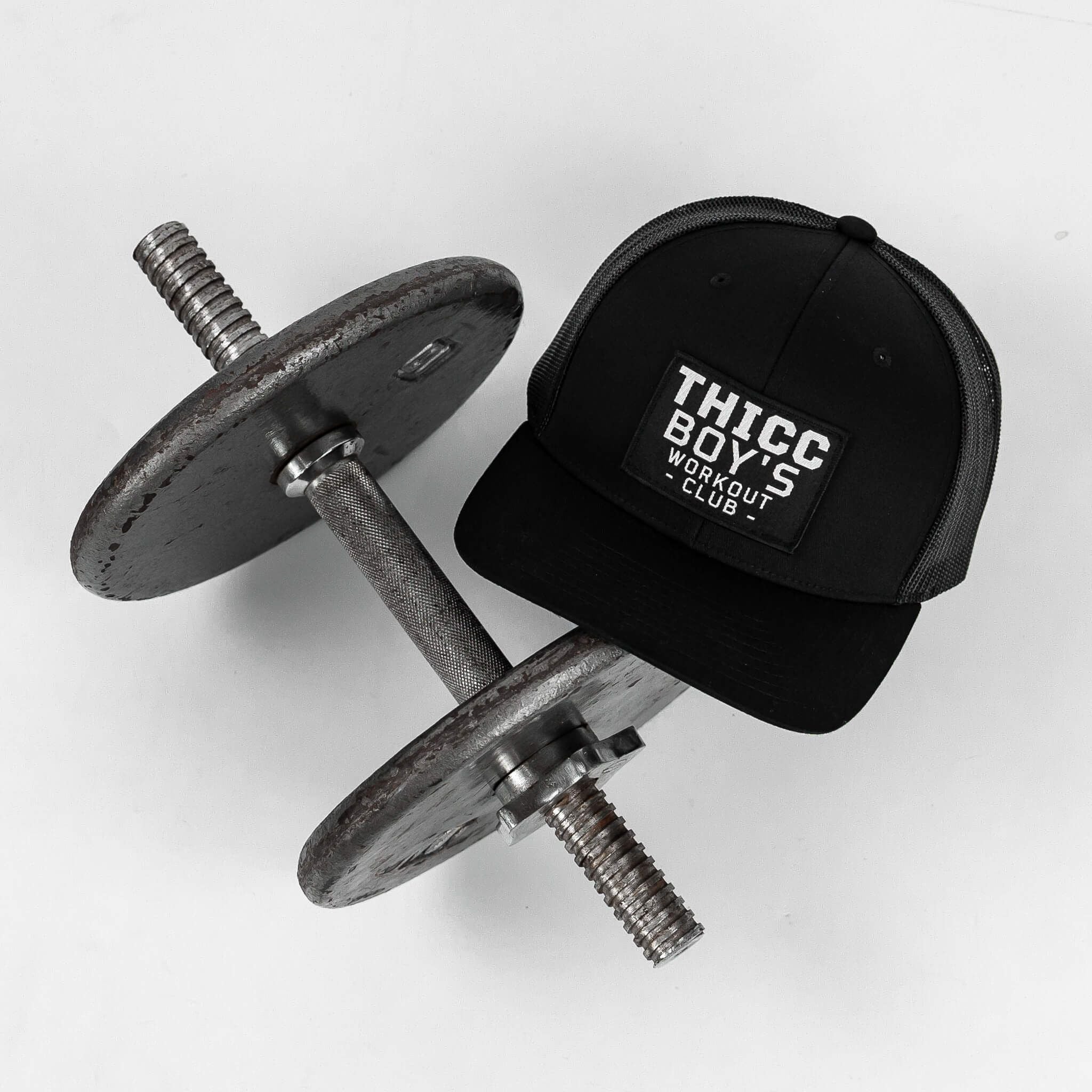 THICC BOYS WORKOUT CLUB PATCH SNAPBACK HAT