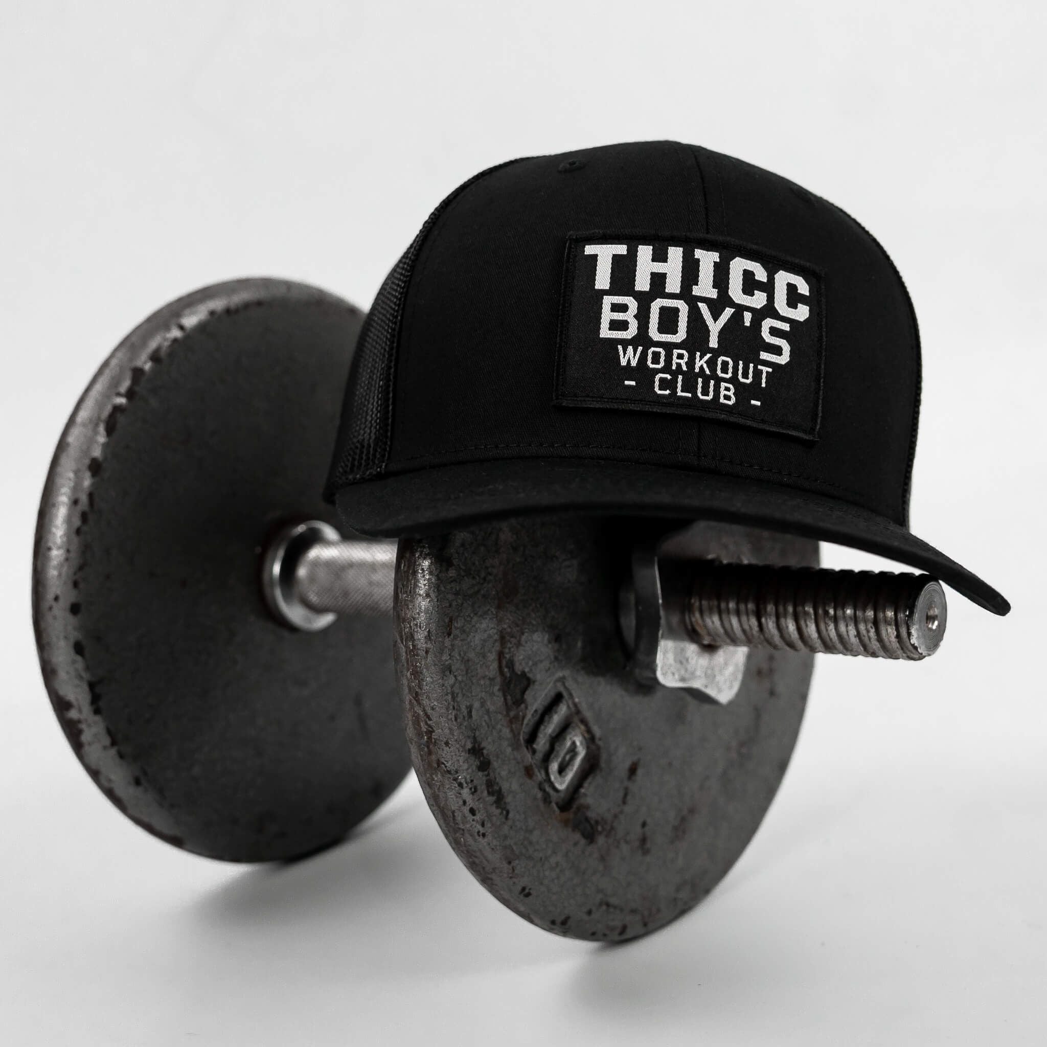 THICC BOYS WORKOUT CLUB PATCH SNAPBACK HAT