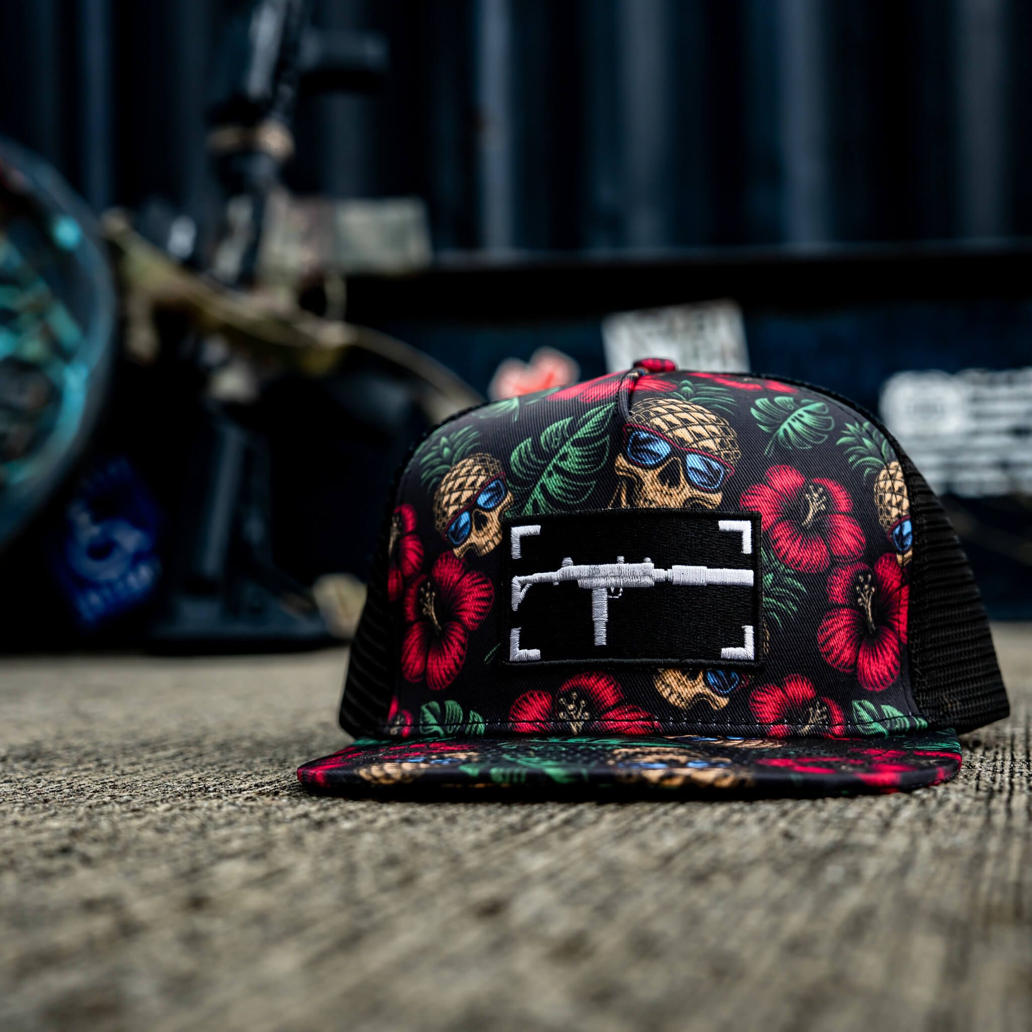 UZI BLACK PINEAPPLE EXPRESS PATCH SNAPBACK HAT