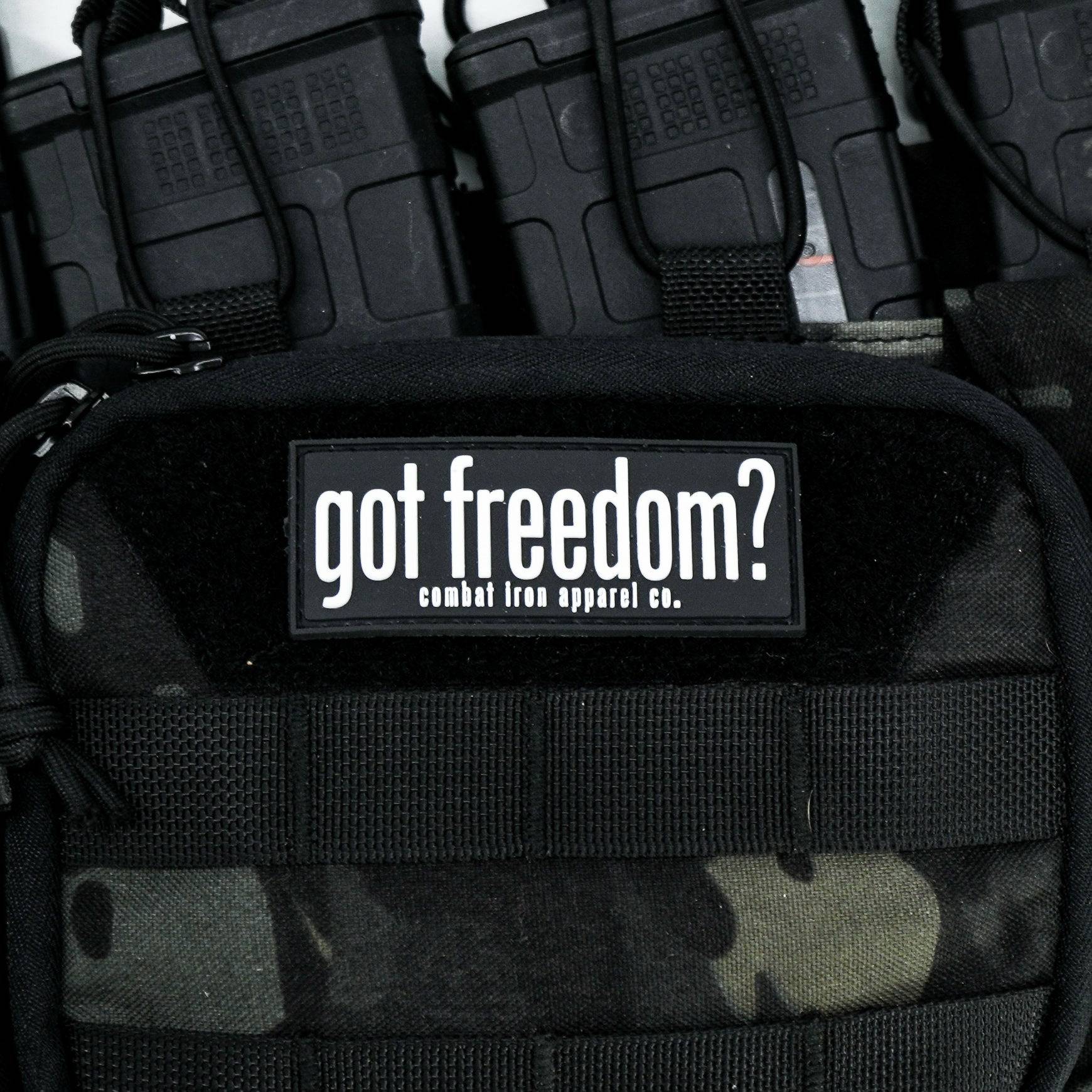 GOT FREEDOM? PVC Patch