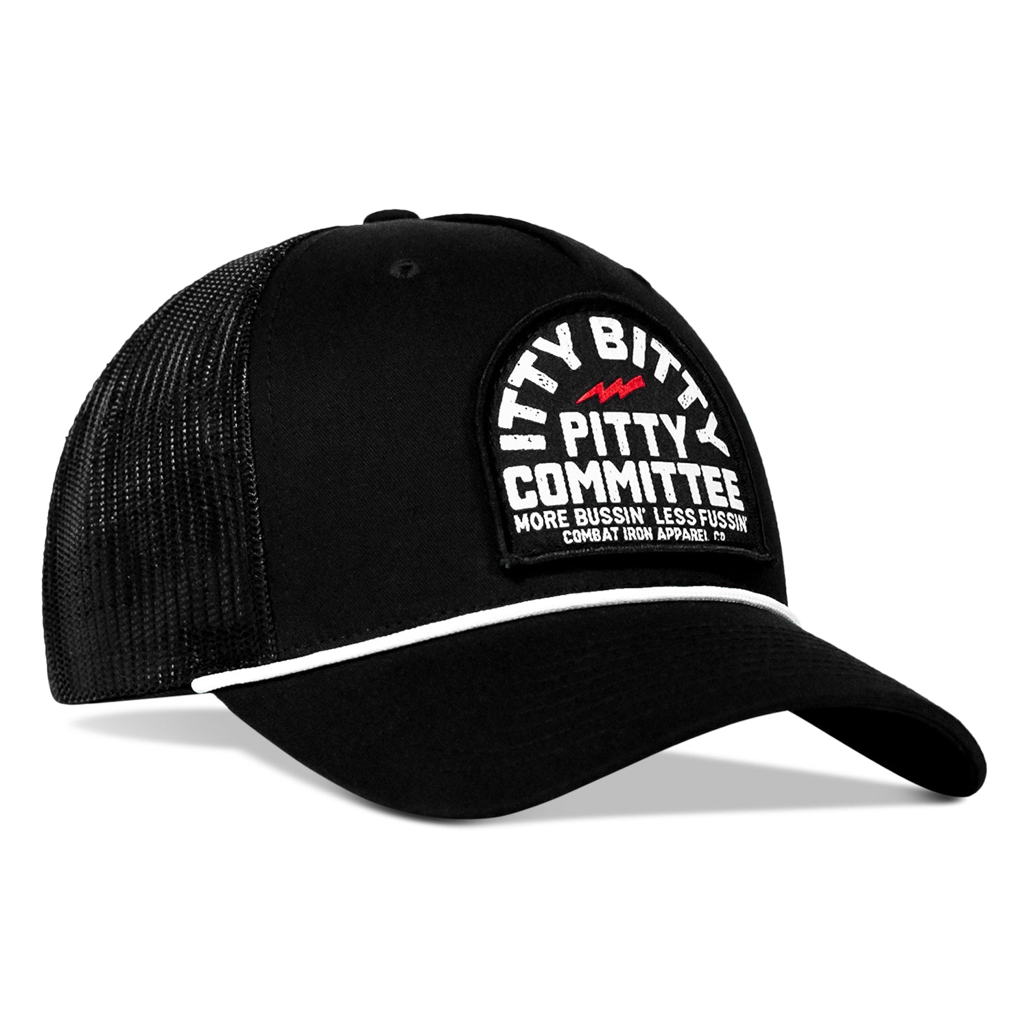 Itty Bitty Pitty Committee Patch Rope SnapBack Hat