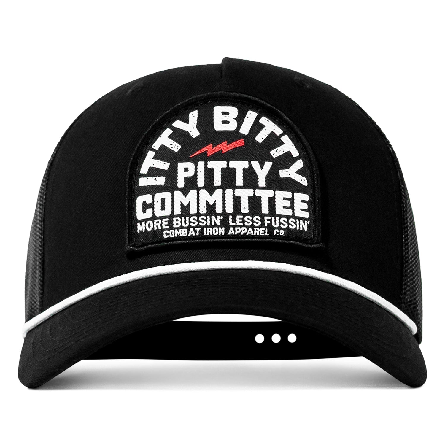 Itty Bitty Pitty Committee Patch Rope SnapBack Hat