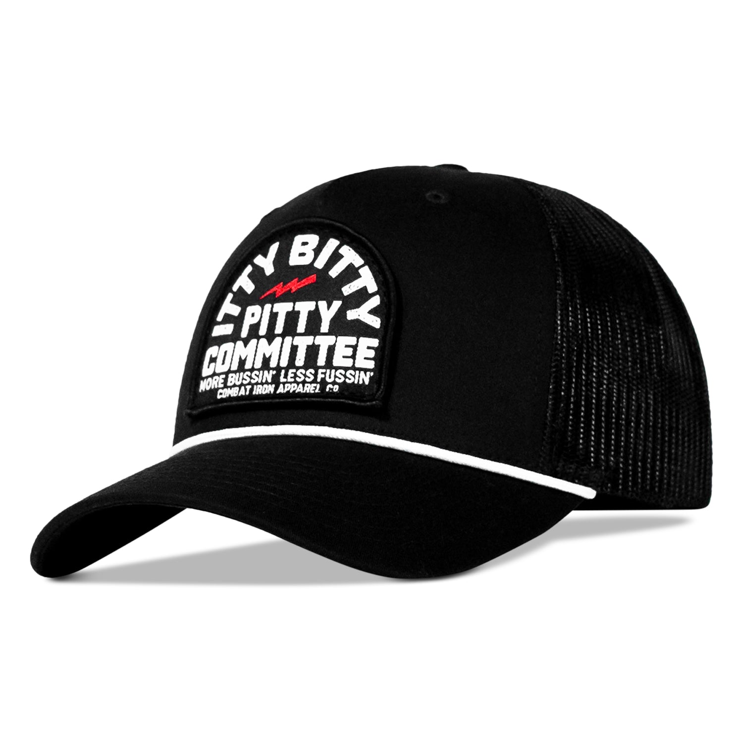 Itty Bitty Pitty Committee Patch Rope SnapBack Hat