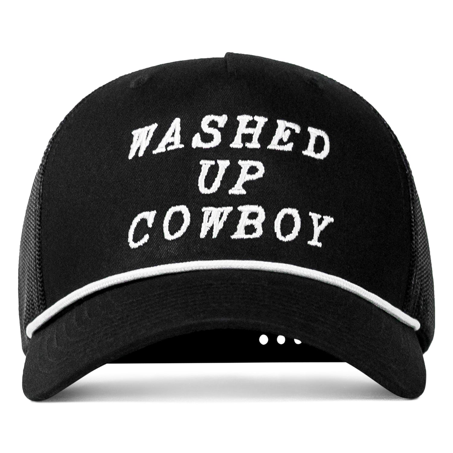 WASHED UP COWBOY Rope SnapBack Hat