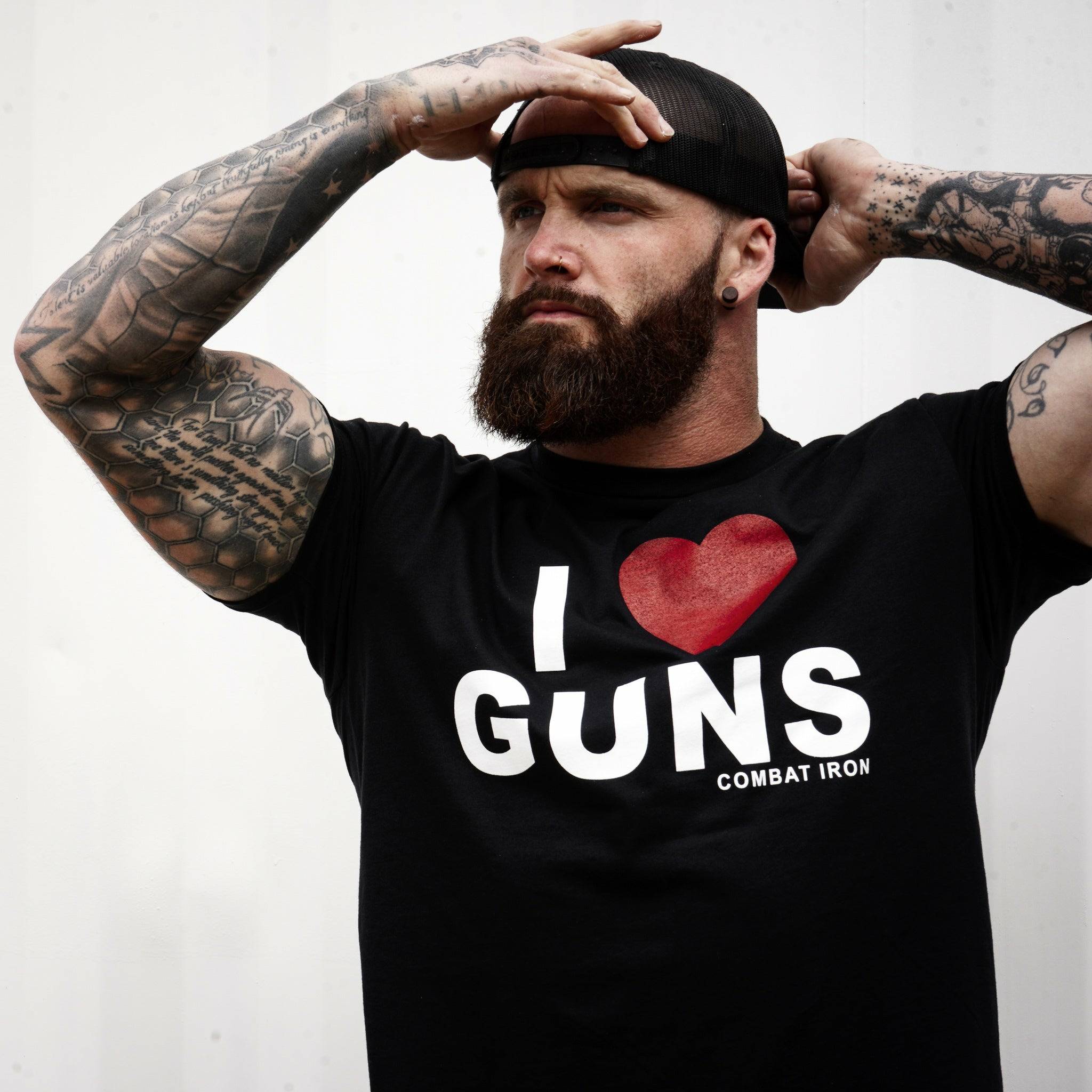 I Love Gun's Men's T-Shirt