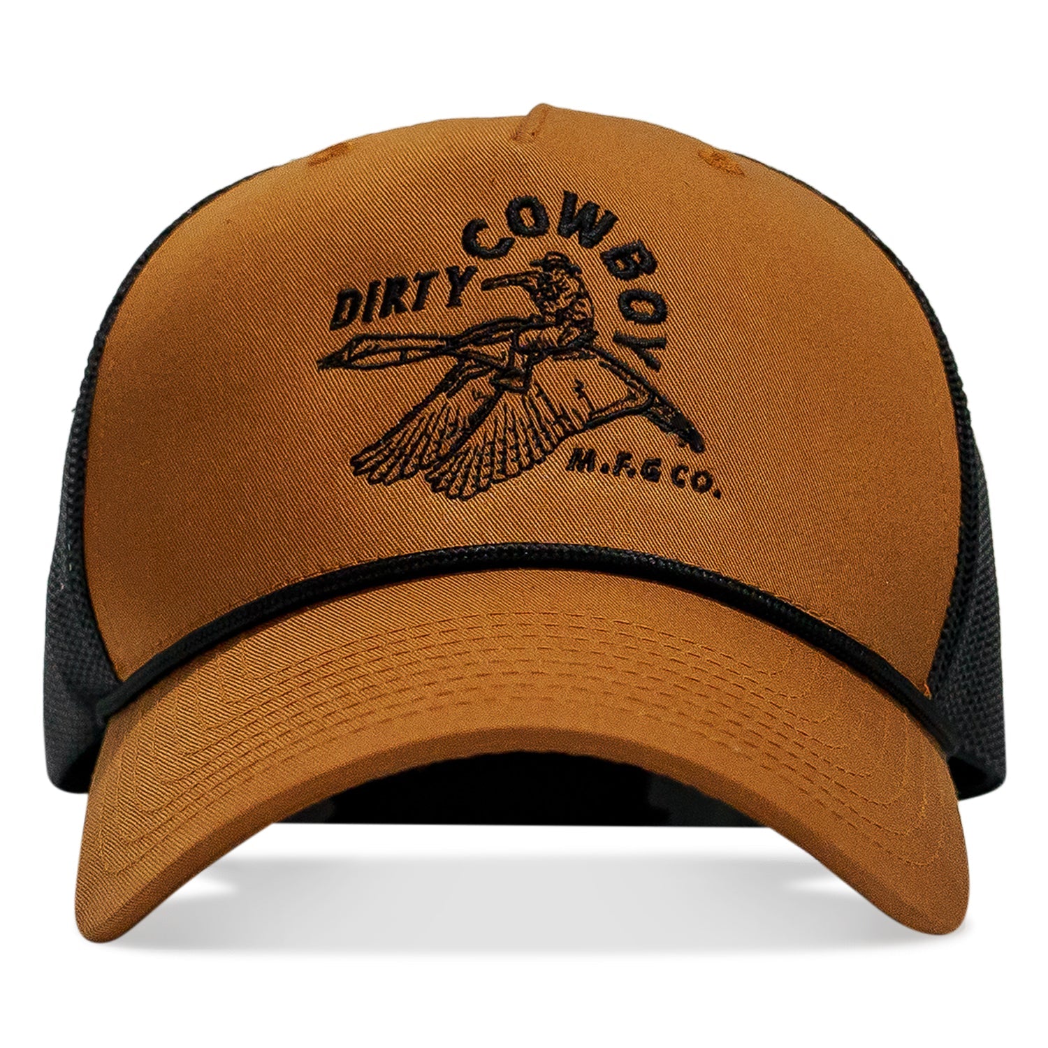 Dirty Cowboy Mfg Swan Rope SnapBack Hat