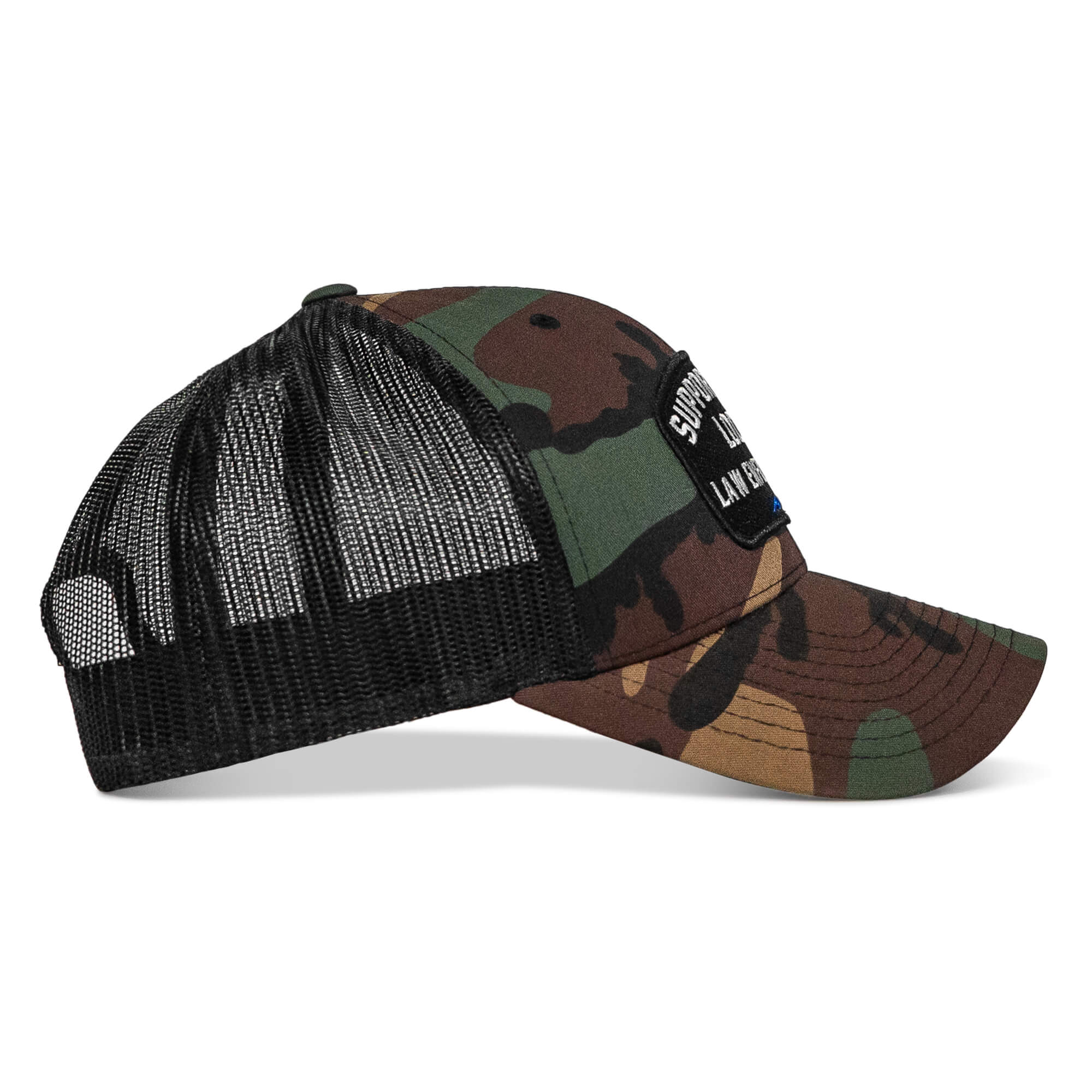 Support Your Local Law Enforcement Mid-Profile Snapback Hat