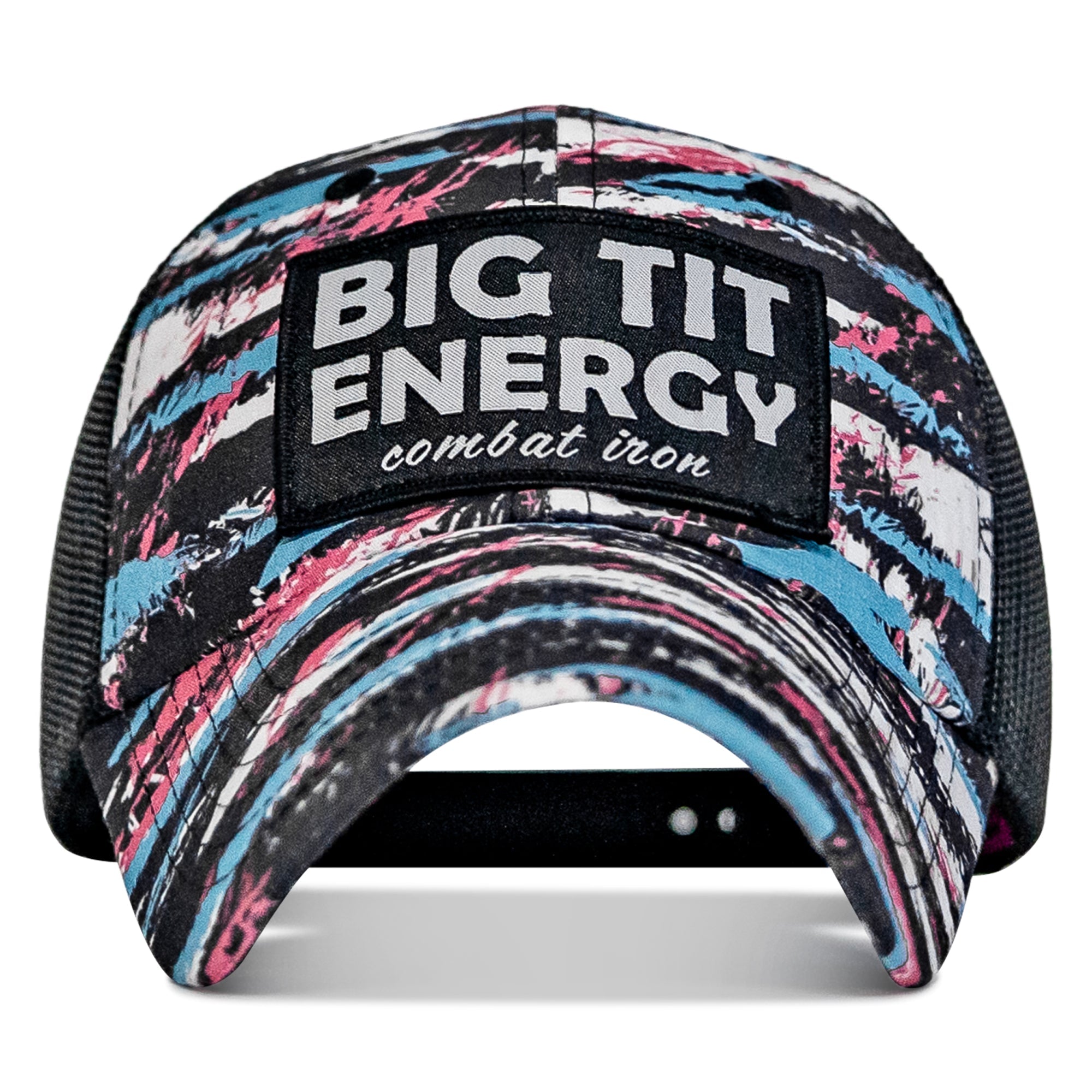 Big Tit Energy Patch Ripstop Mesh Snapback Hat