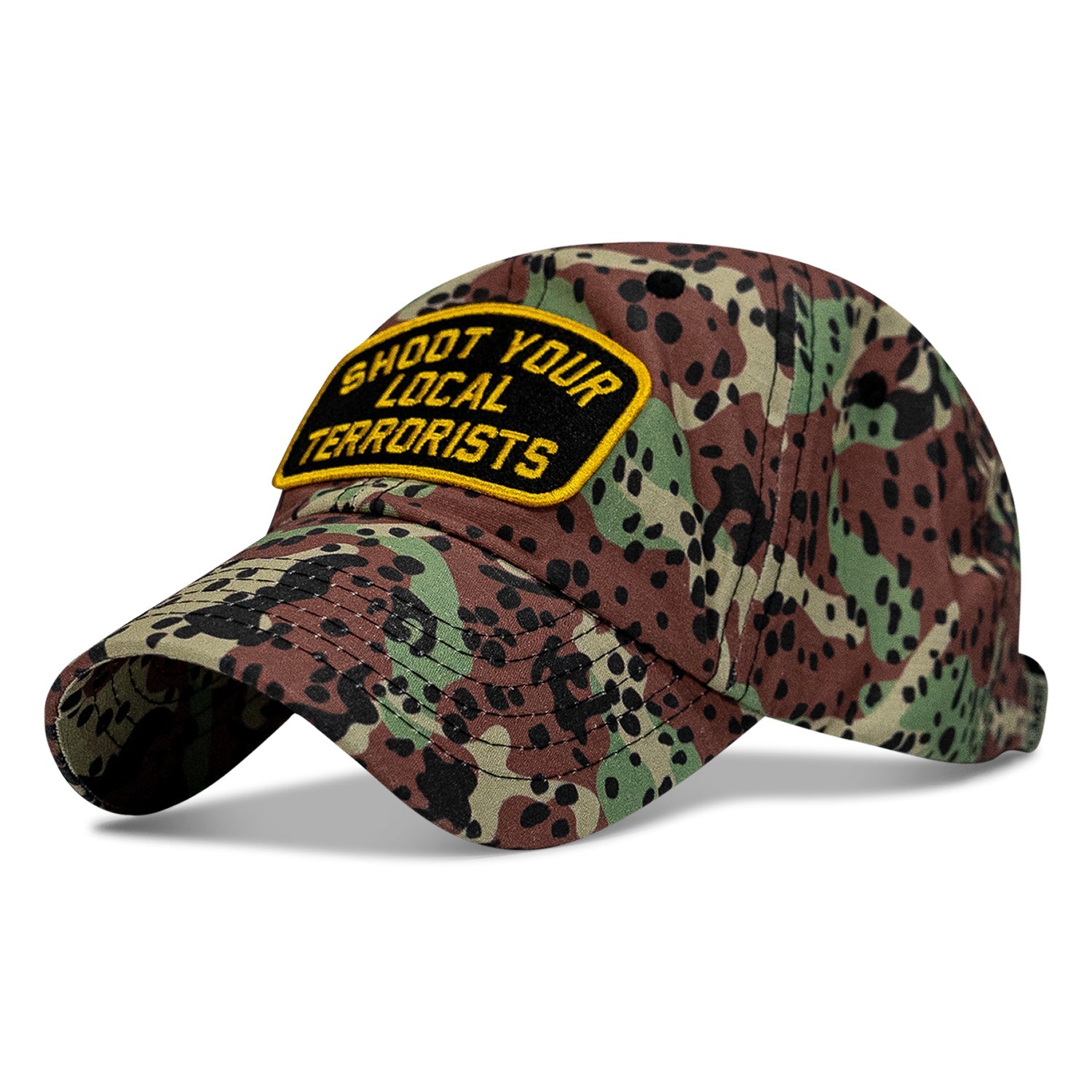 Ripstop Shoot Your Local Terrorists Patch Low Profile Hat