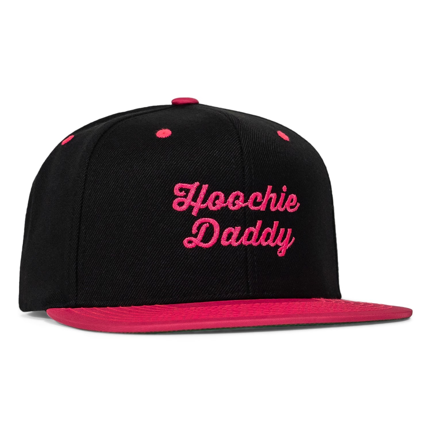 Hoochie Daddy Script FlatBill SnapBack Hat