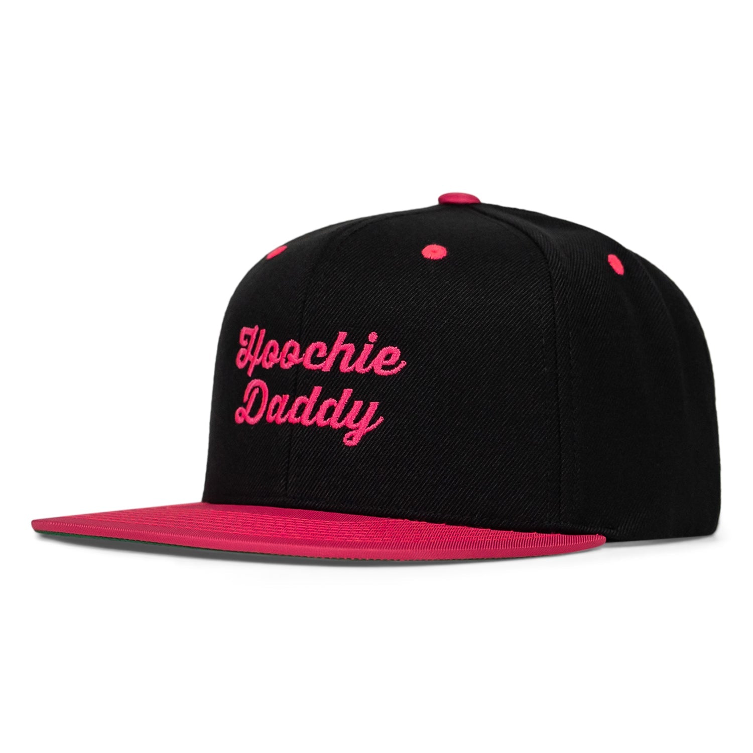 Hoochie Daddy Script FlatBill SnapBack Hat