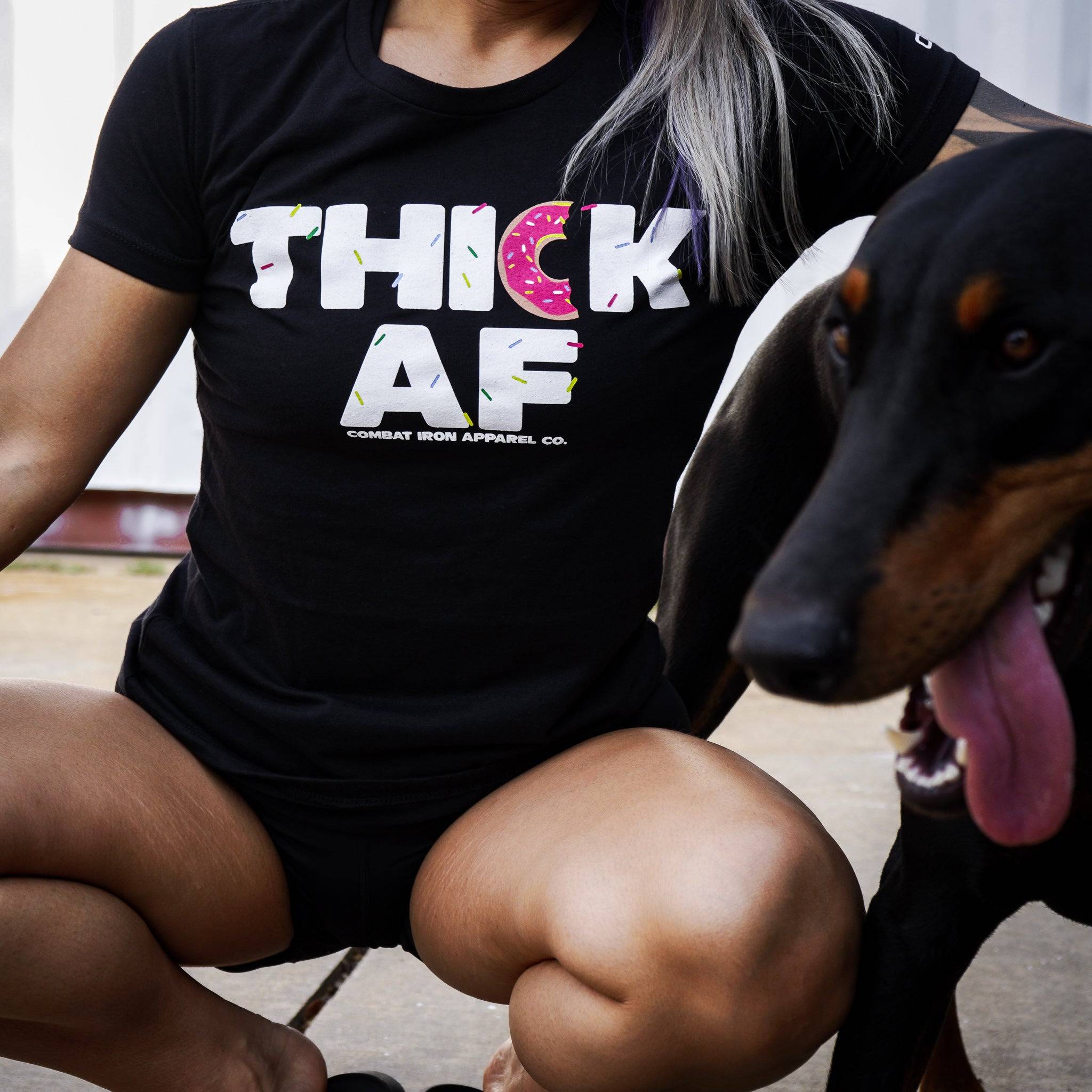 Thick AF Donut Edition Women's T-shirt