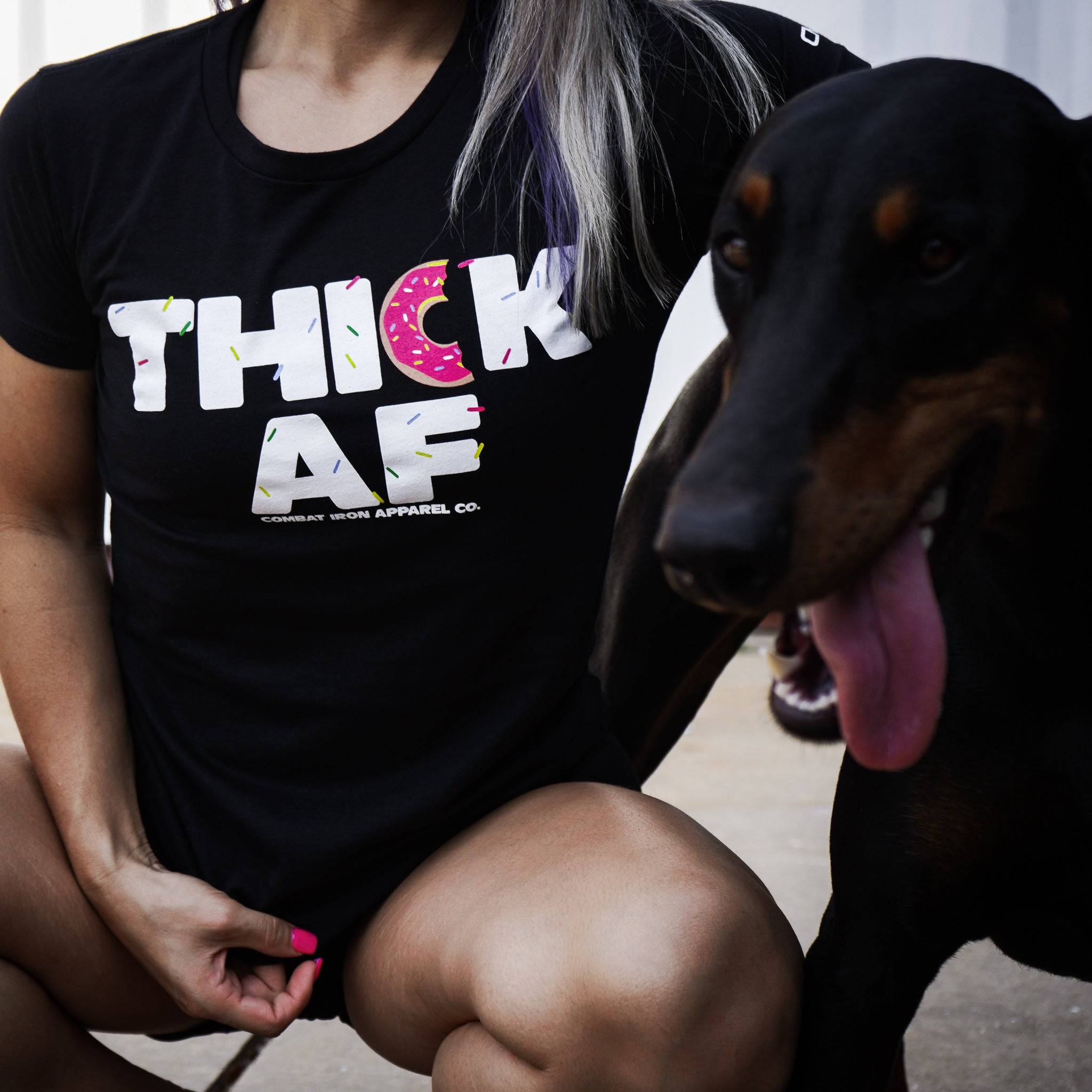 Thick AF Donut Edition Women's T-shirt