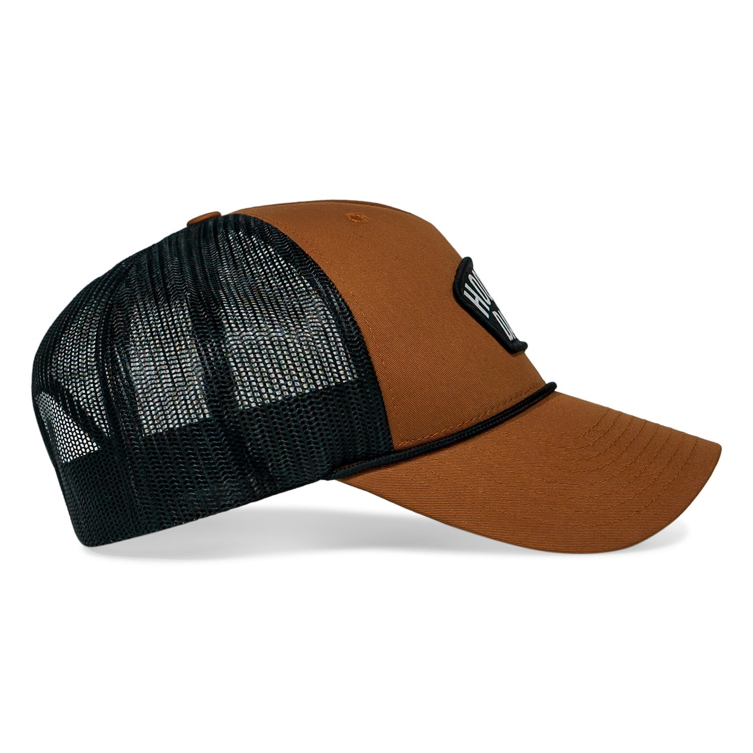 Gorra Trucker Hoochie Daddy con parche arqueado y cierre a presión