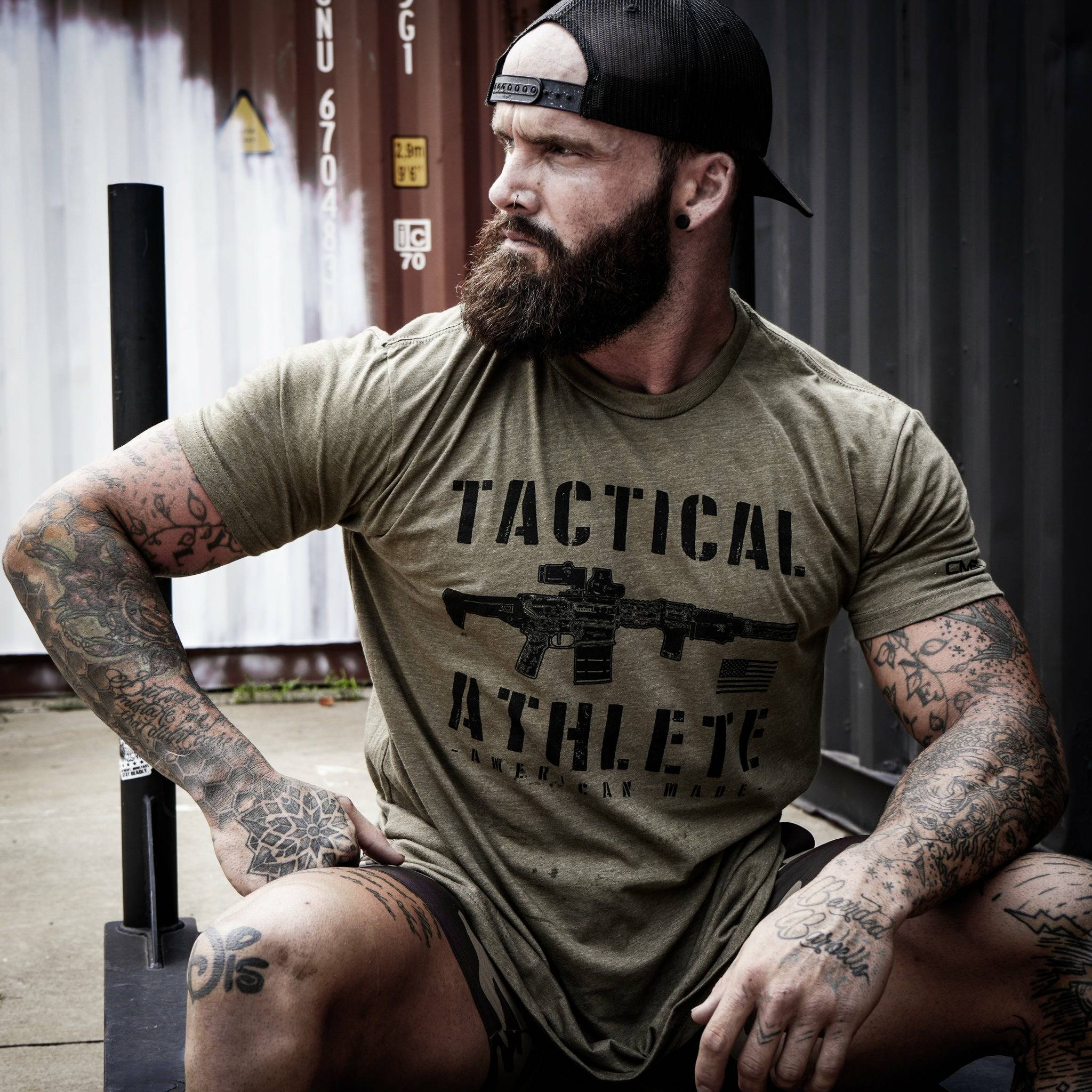 TACTICAL ATHLETE AMERICAN-MADE MEN’S T-SHIRT