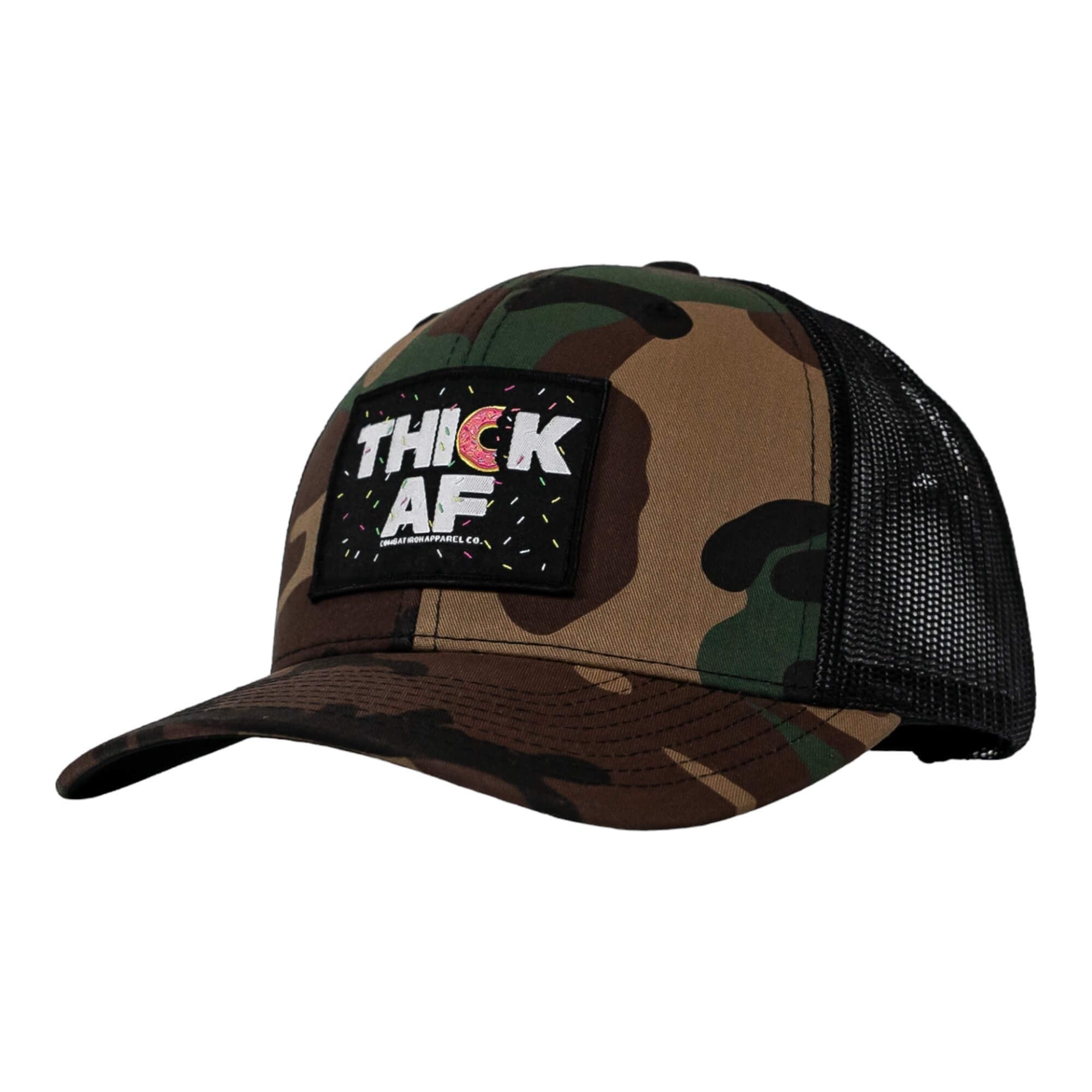THICK AF DONUT EDITION PATCH MID-PROFILE MESH SNAPBACK Cap