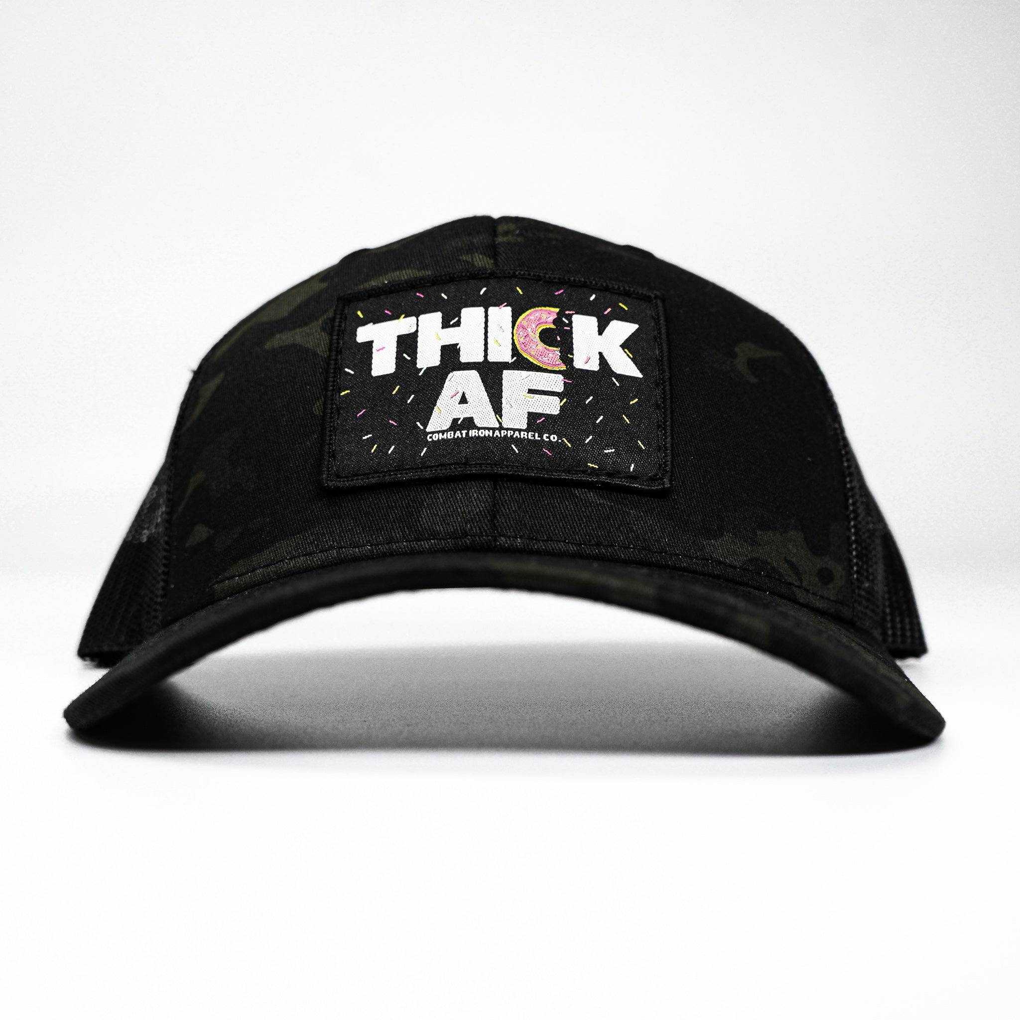 THICK AF DONUT EDITION PATCH MID-PROFILE MESH SNAPBACK Hat