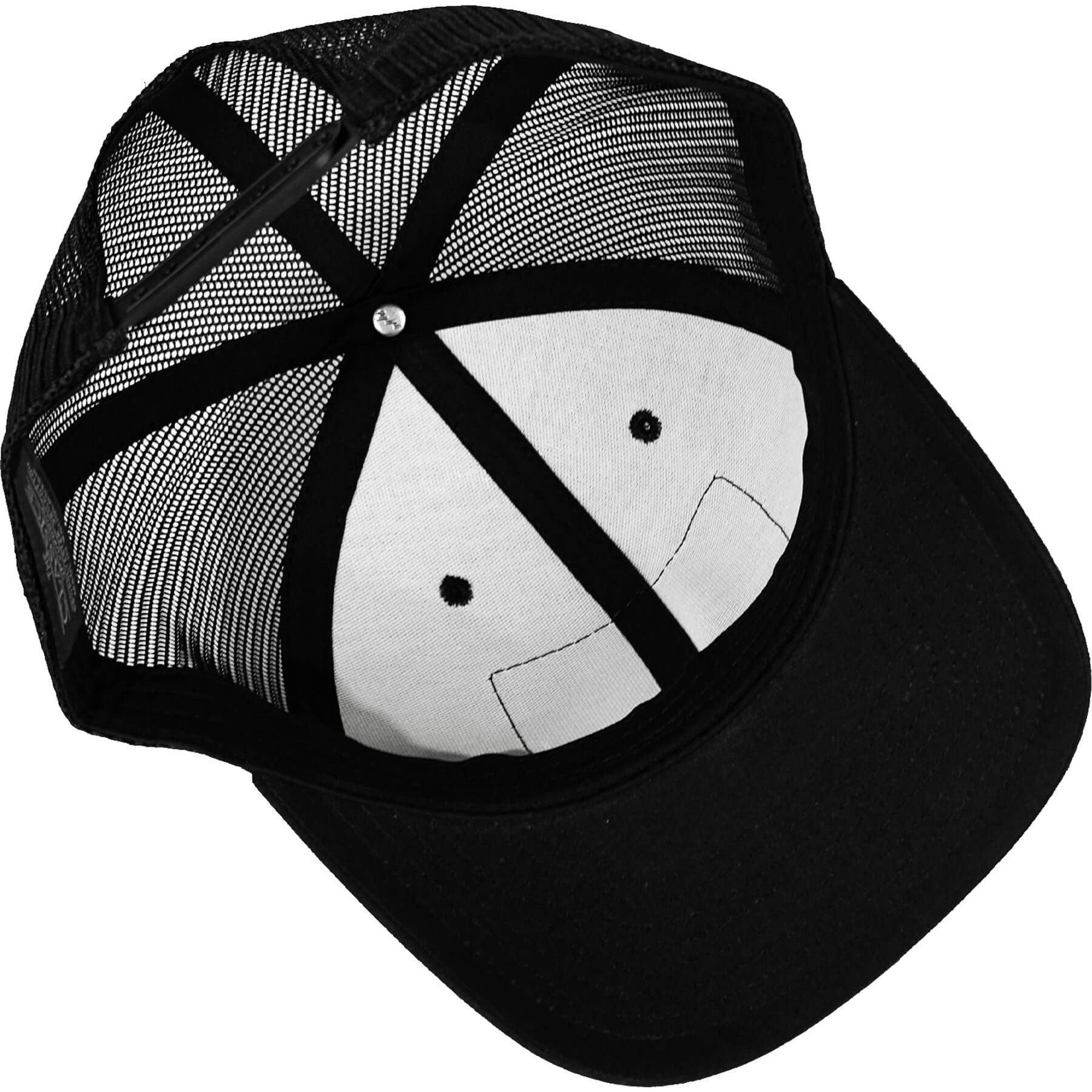 REFUSE TO SURRENDER BLACK/WHITE PATCH MID-PROFILE MESH SNAPBACK Hat