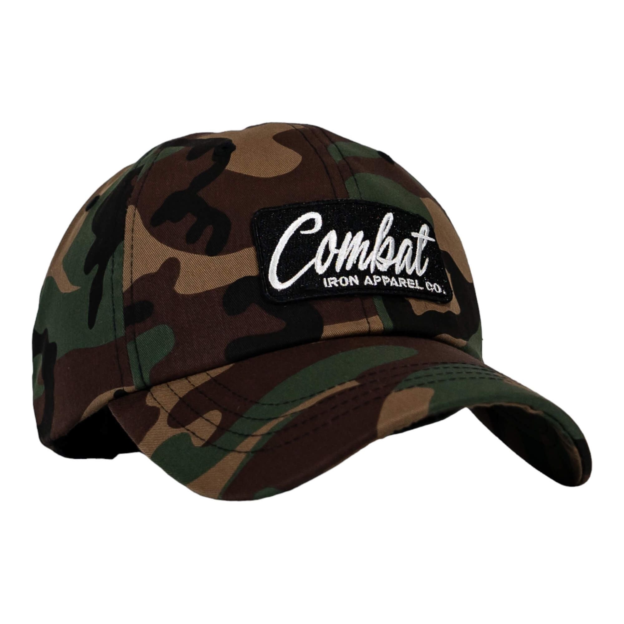 Combat Branded Patch Premium Unstructured Dad Hat