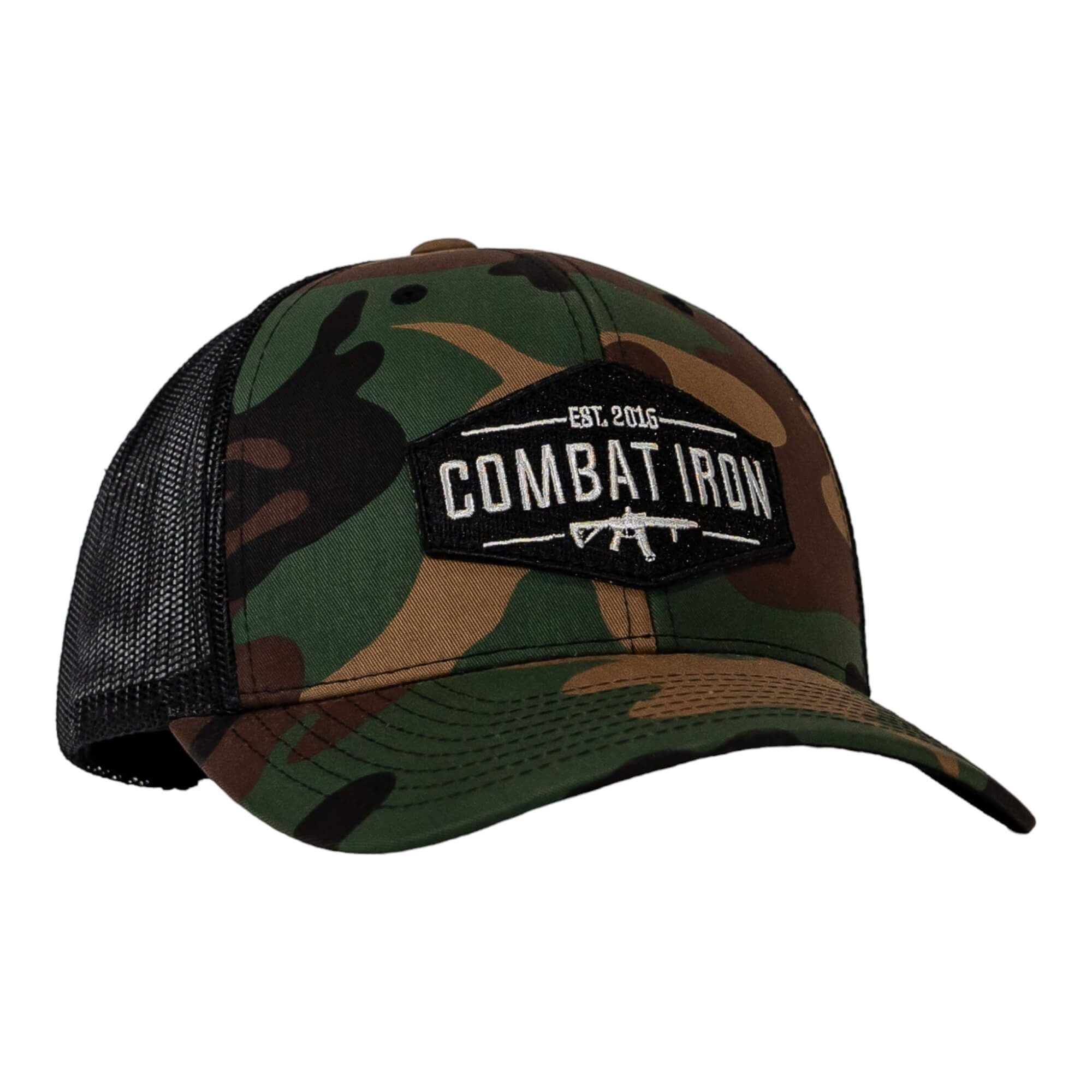 ORIGINAL AR BLACK PATCH MID-PROFILE MESH SNAPBACK Hat