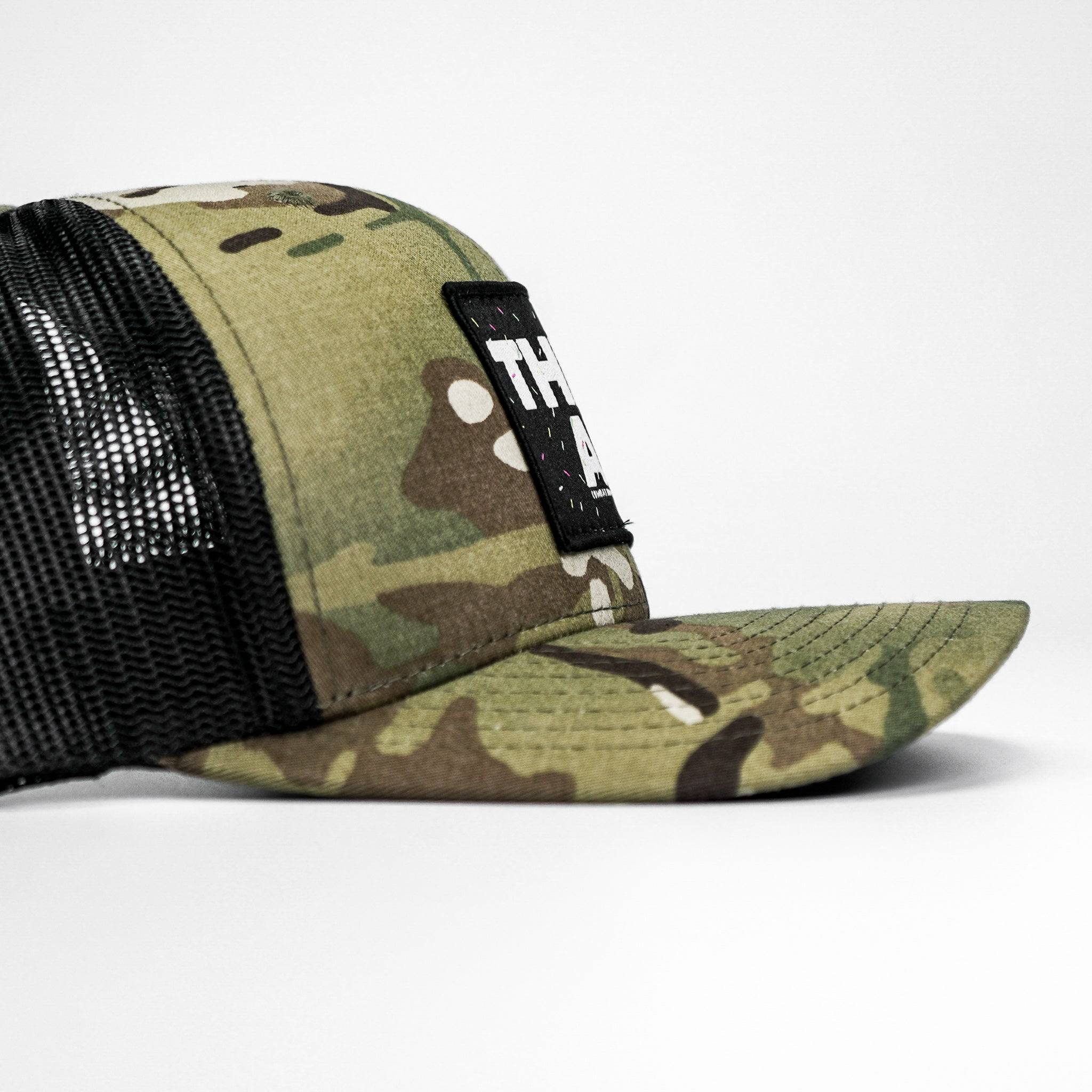 THICK AF DONUT EDITION PATCH MID-PROFILE MESH SNAPBACK Hat