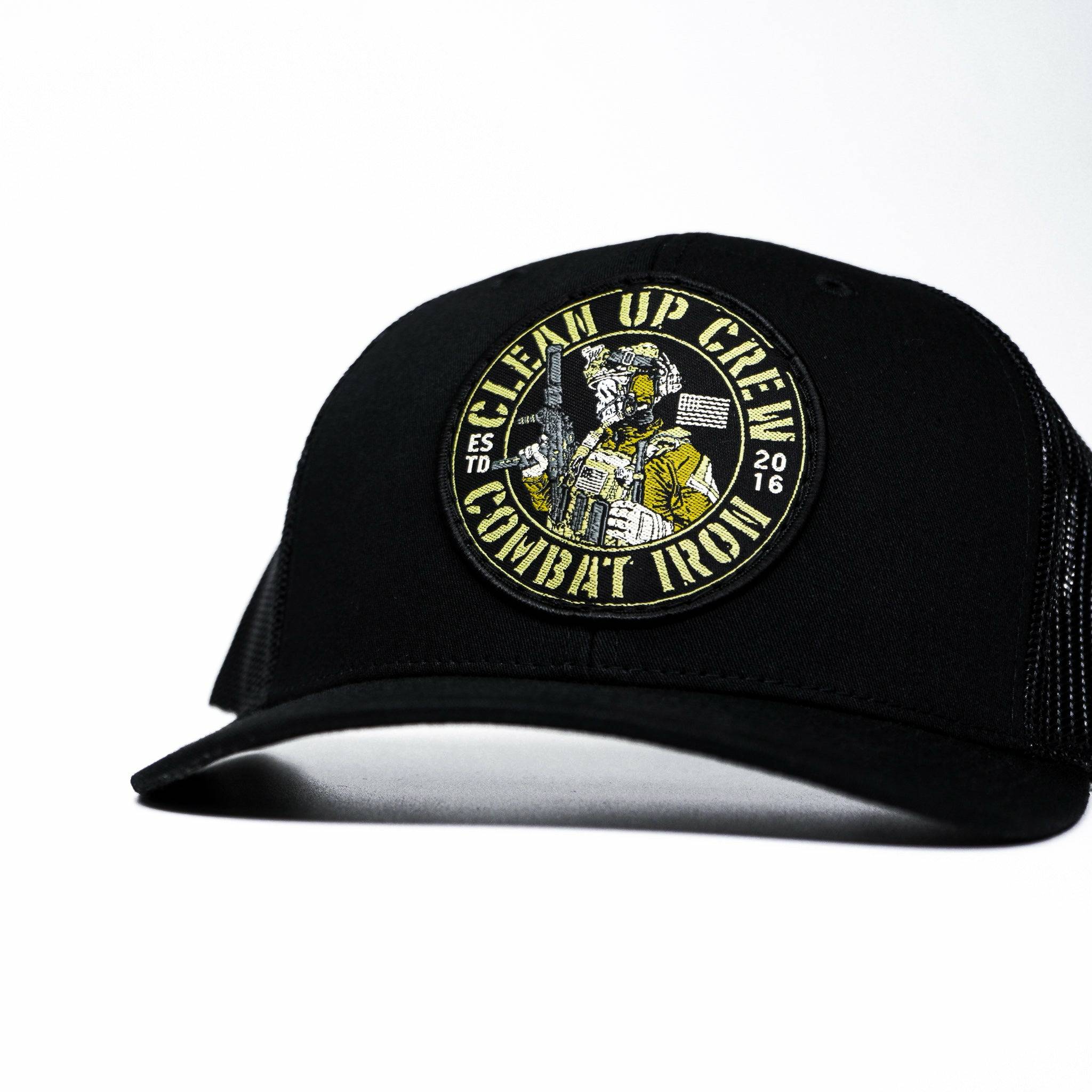 Clean Up Crew Patch Mid-Profile Mesh Snapback Hat