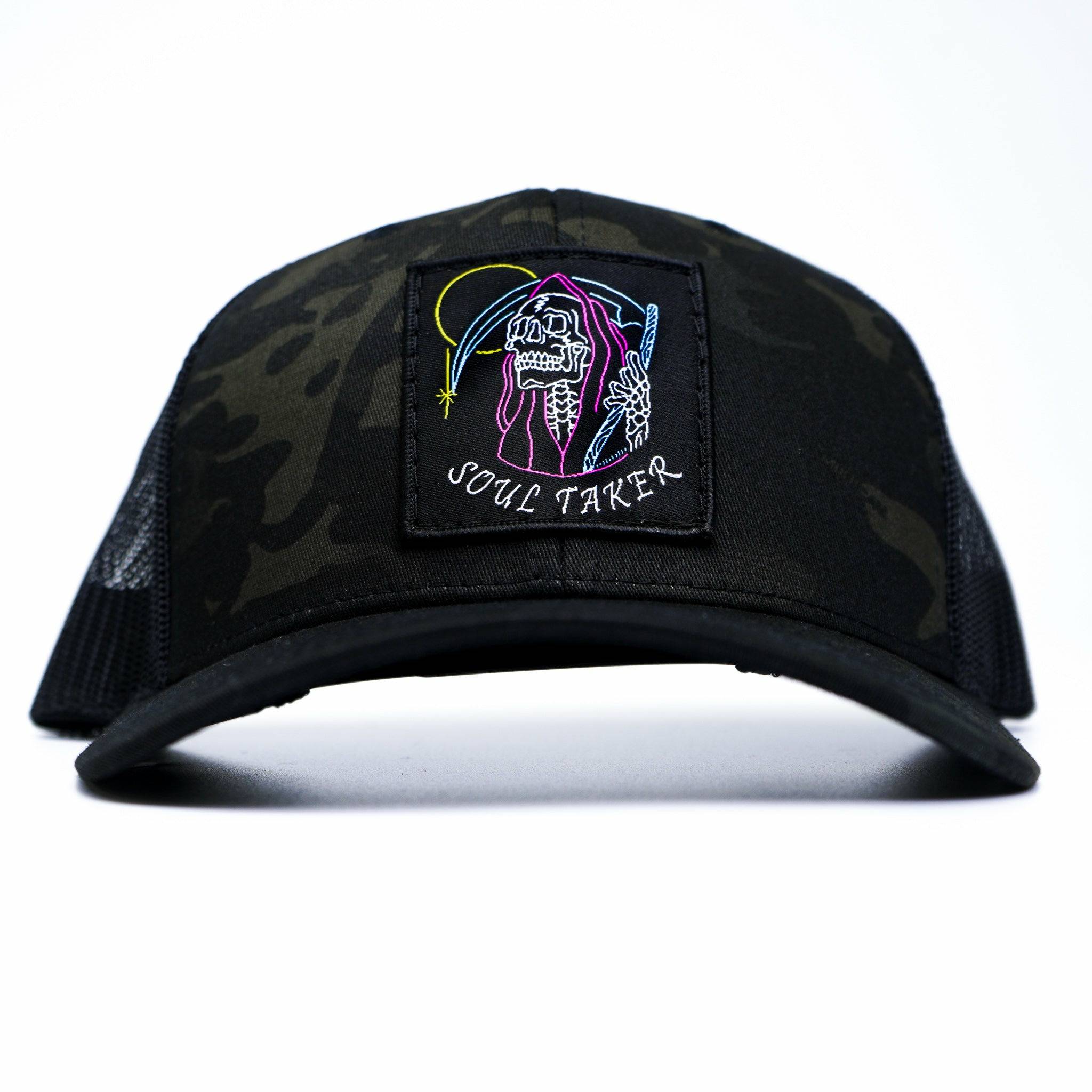 Soul Taker Reaper Patch Snapback Cap