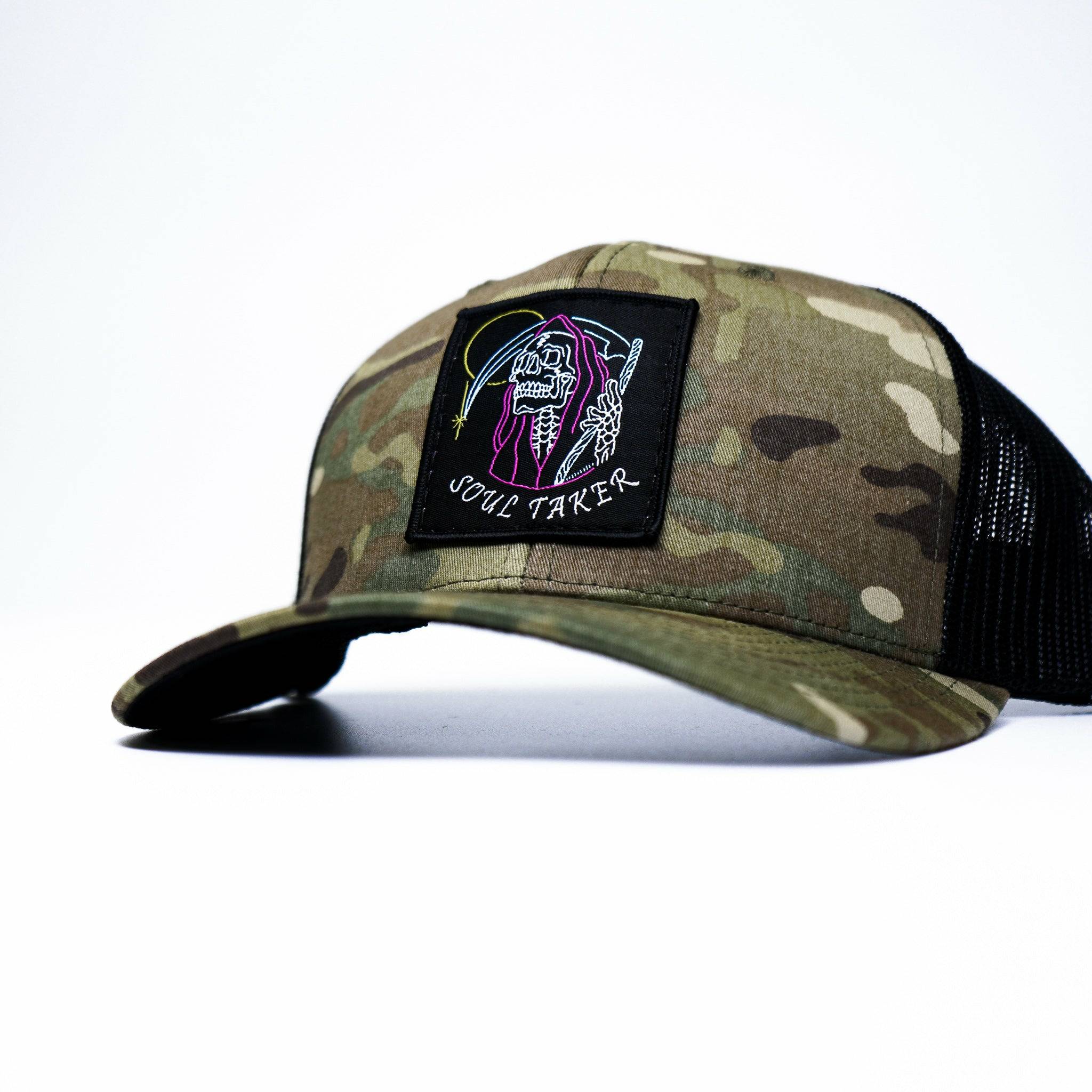 Soul Taker Reaper Patch Snapback Cap