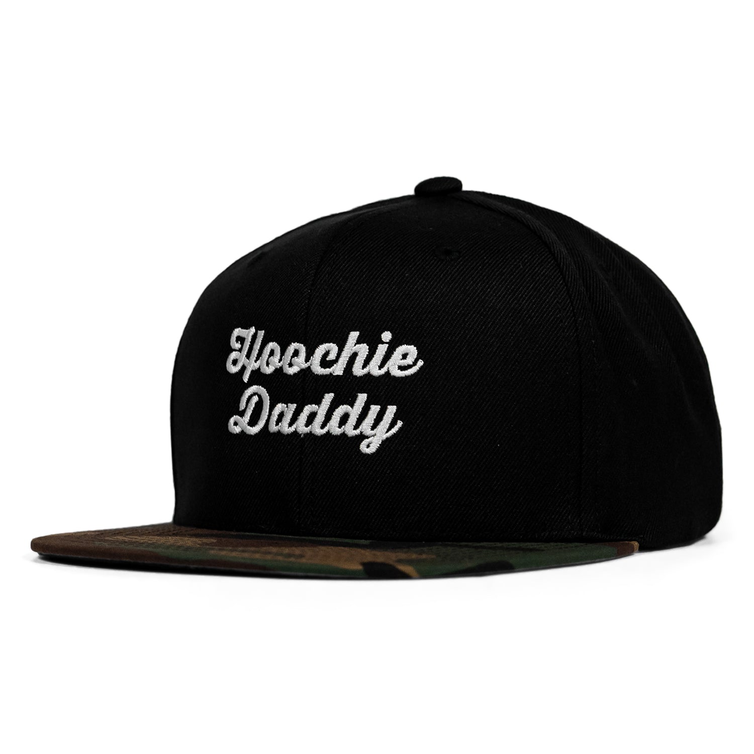 Hoochie Daddy Script FlatBill SnapBack Hat