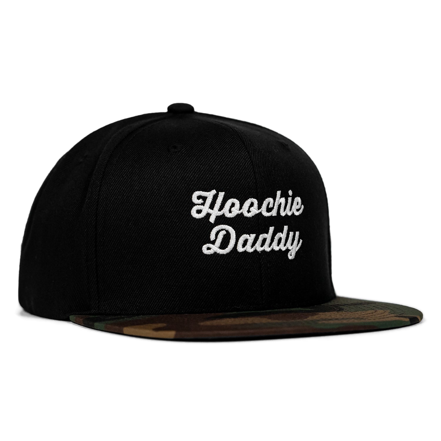 Hoochie Daddy Script FlatBill SnapBack Hat