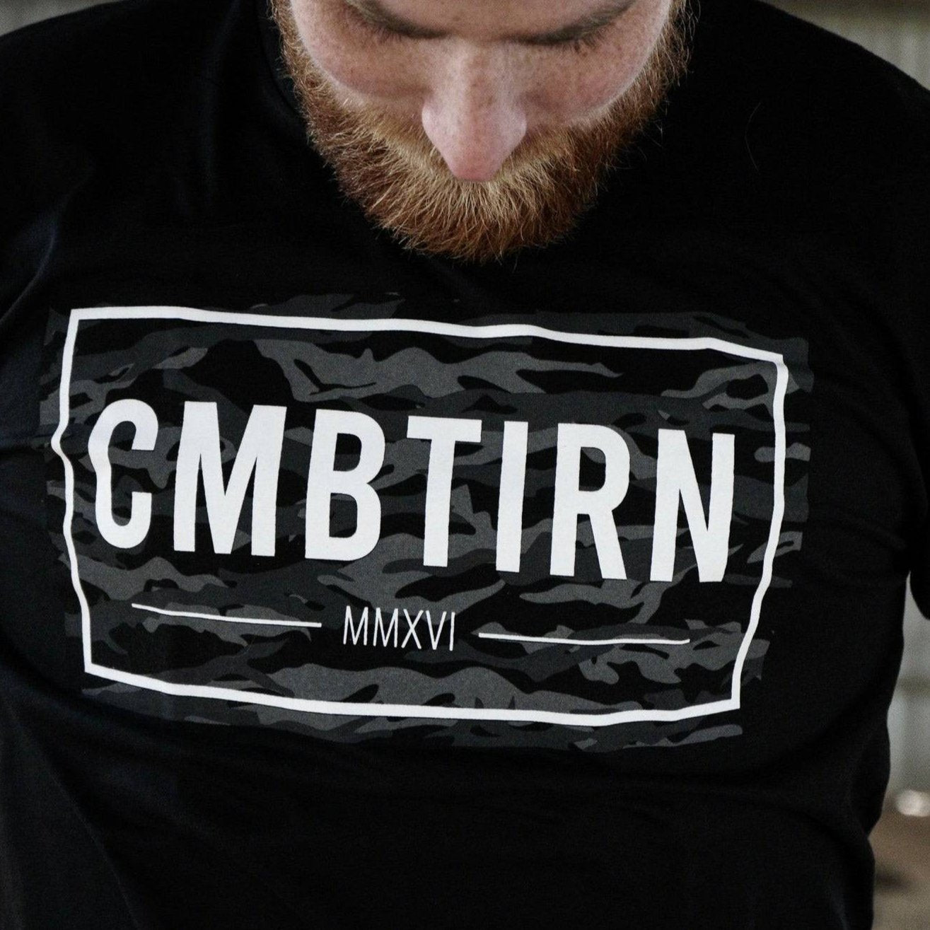 CMBTIRN Original Tiger Stripe Blackout Edition Men's T-Shirt