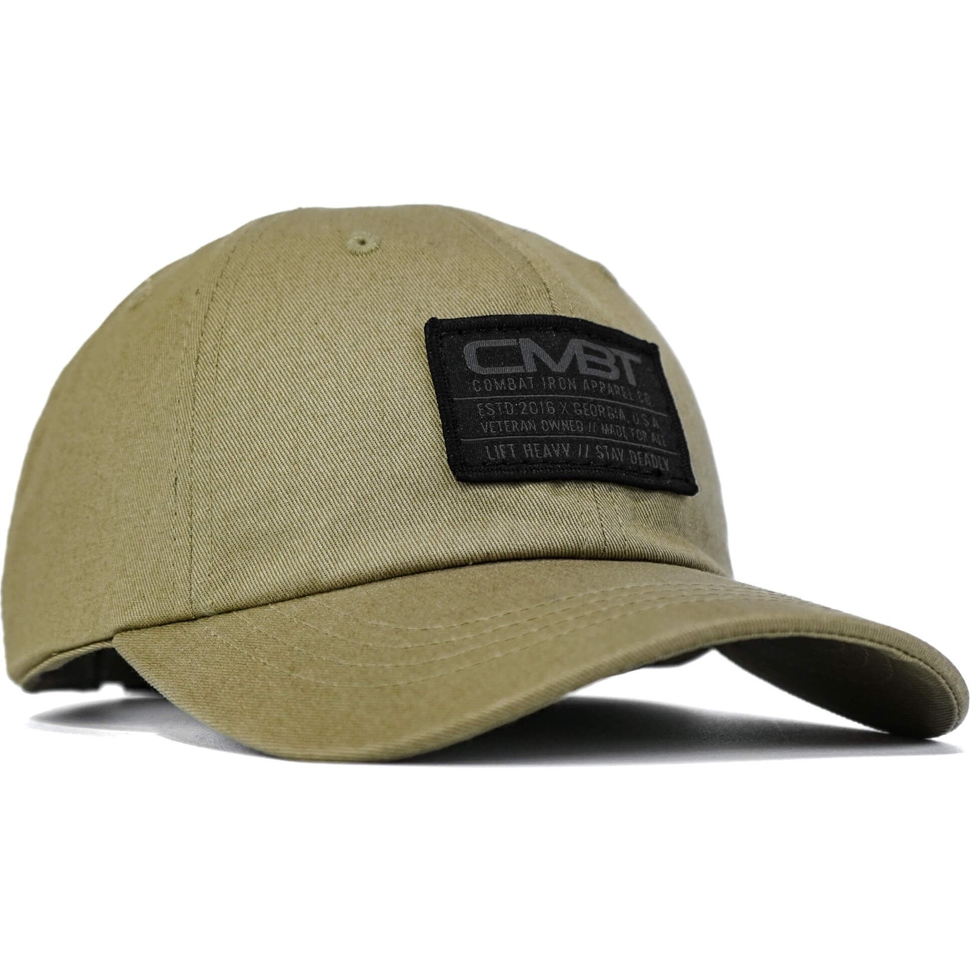 CMBT Subdued Tactical Woven Patch Dad Hat